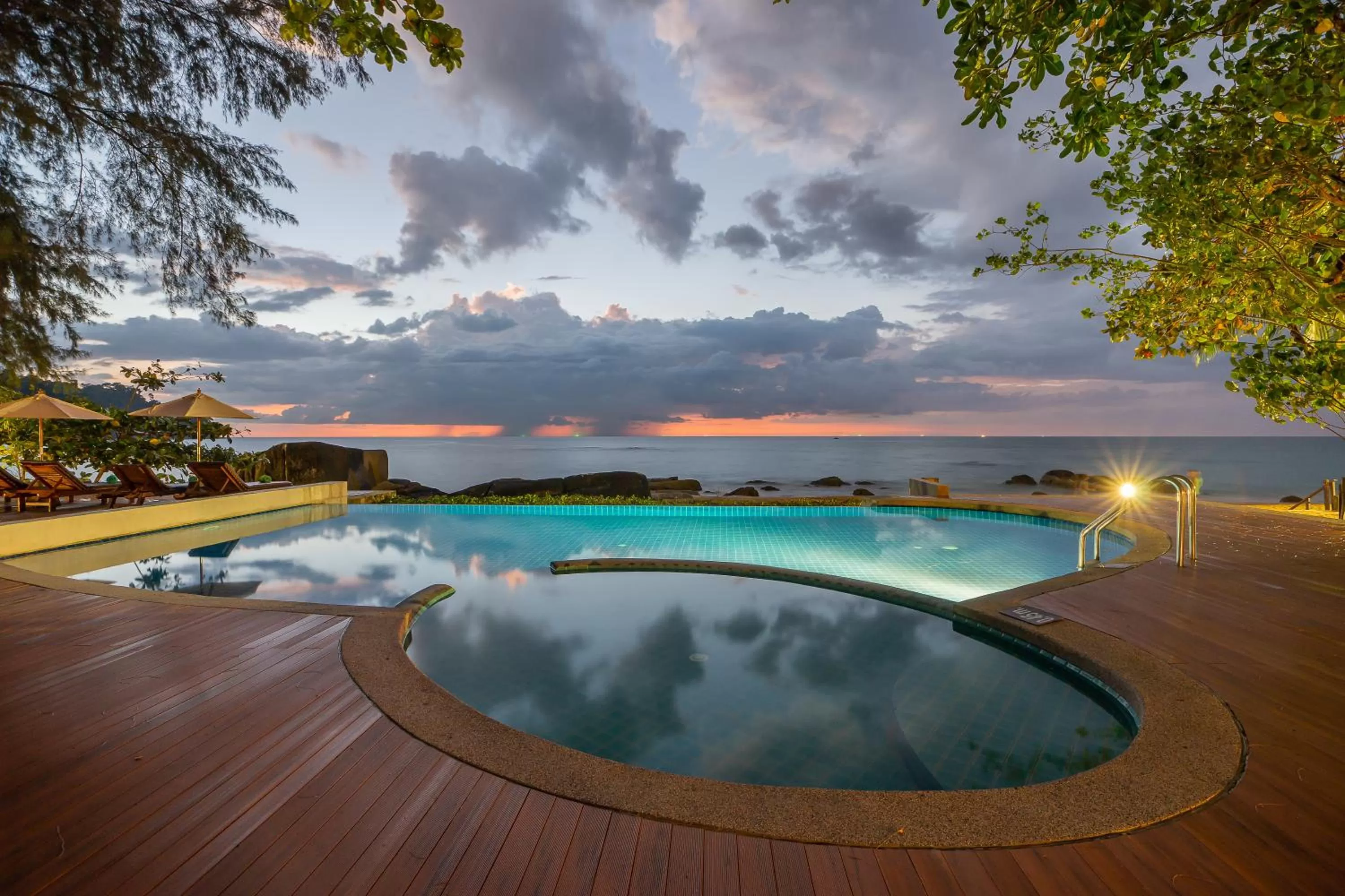 Pool view in Khaolak Wanaburee Resort - SHA Extra Plus