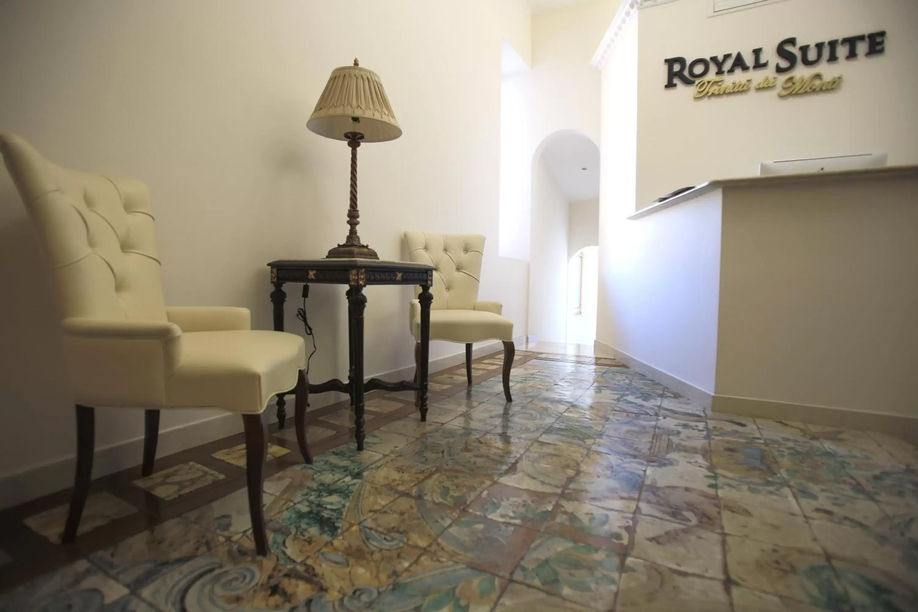 Lobby or reception, Seating Area in Royal Suite Trinità Dei Monti