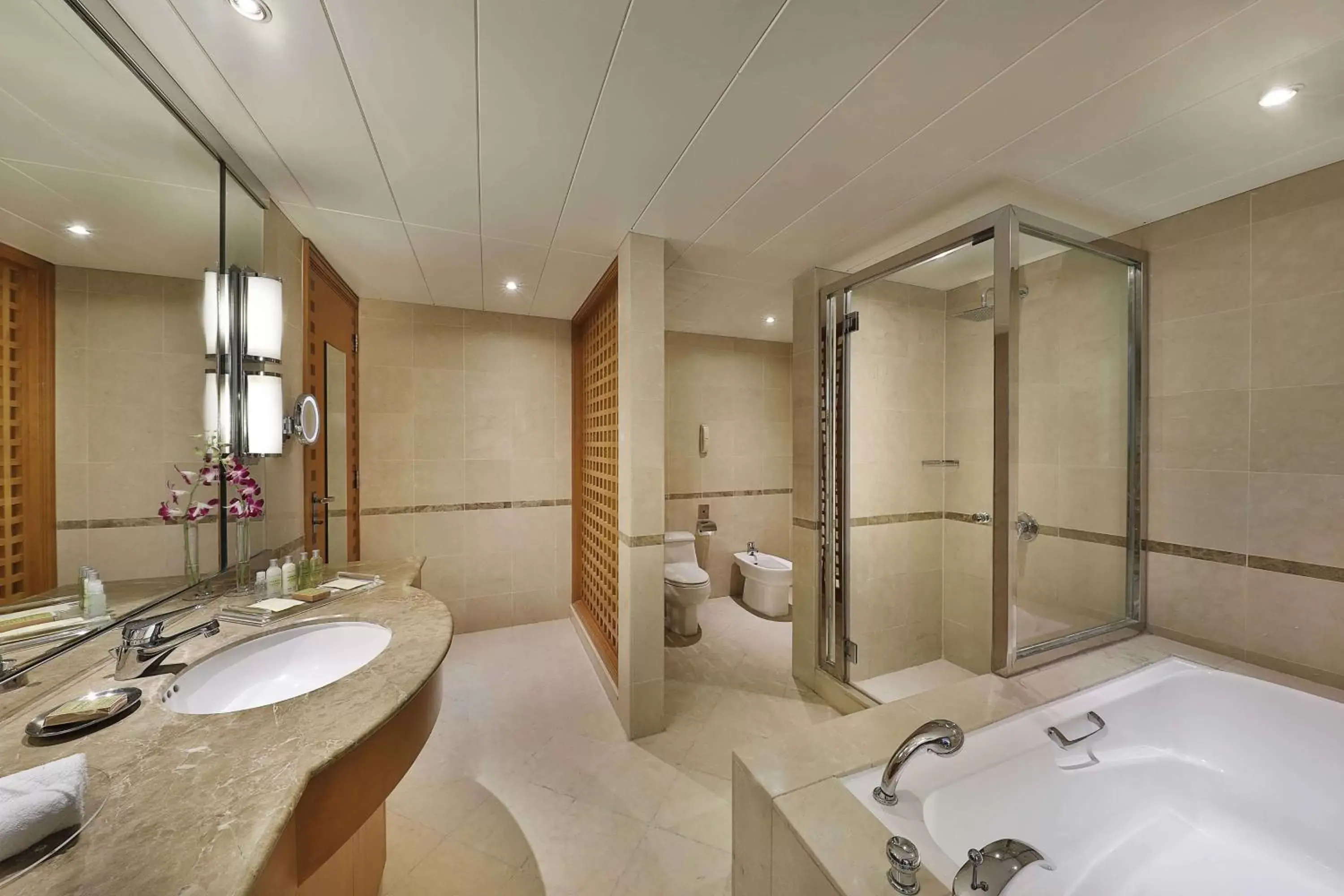 Bathroom in Hilton Dubai Jumeirah