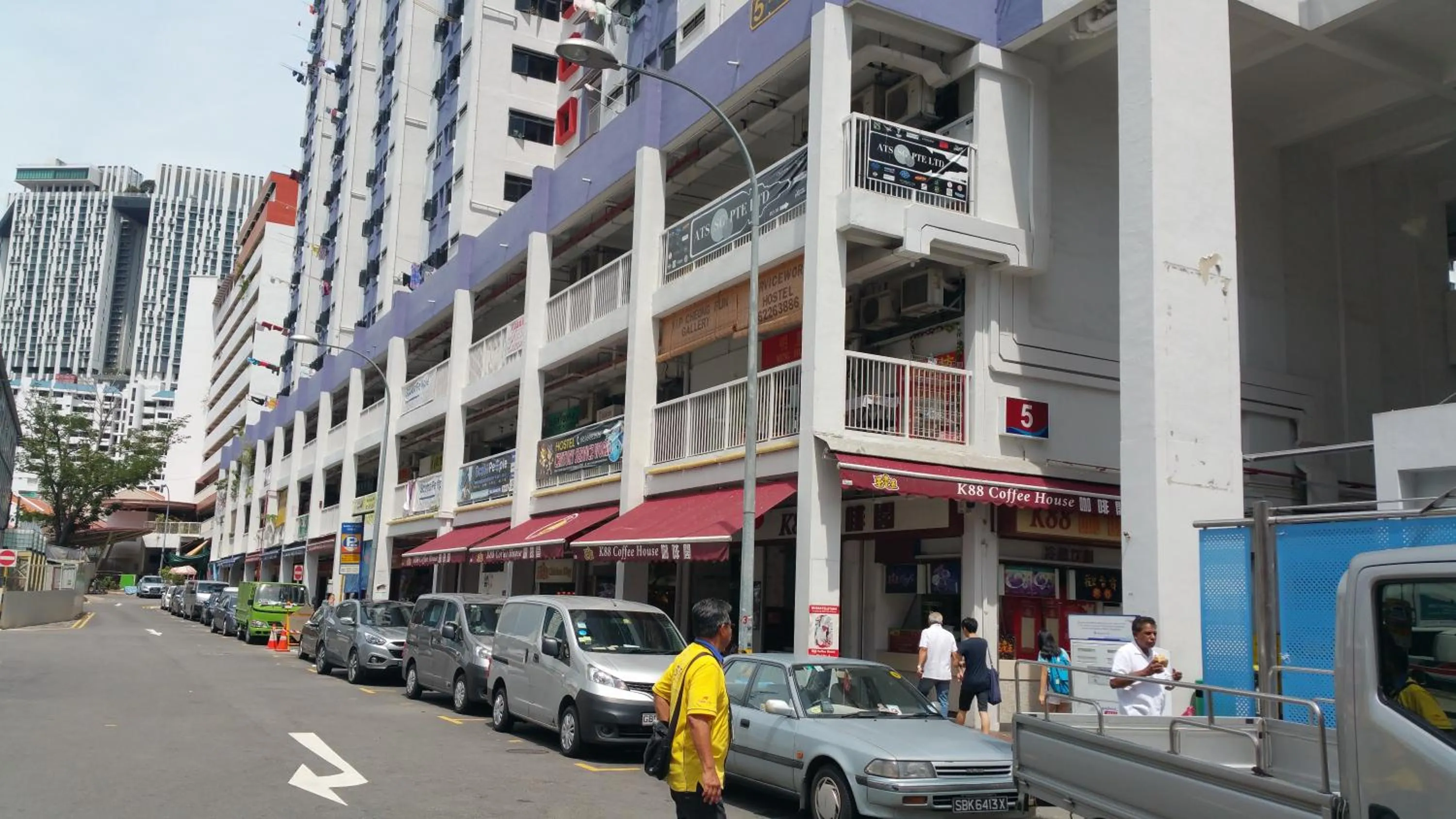 Facade/entrance, Neighborhood in Century Service World