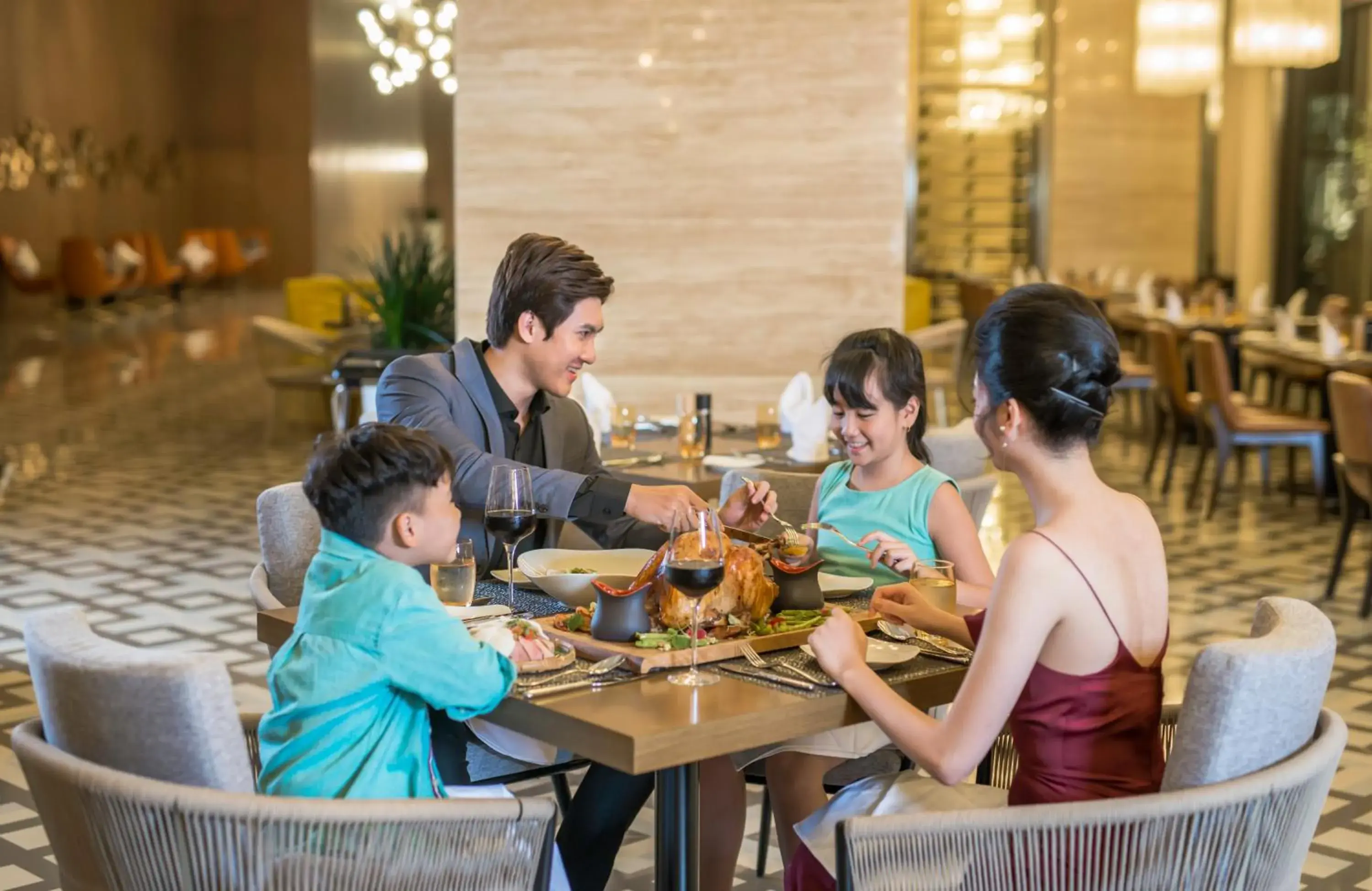 Dining area in Radisson Blu Resort Phu Quoc