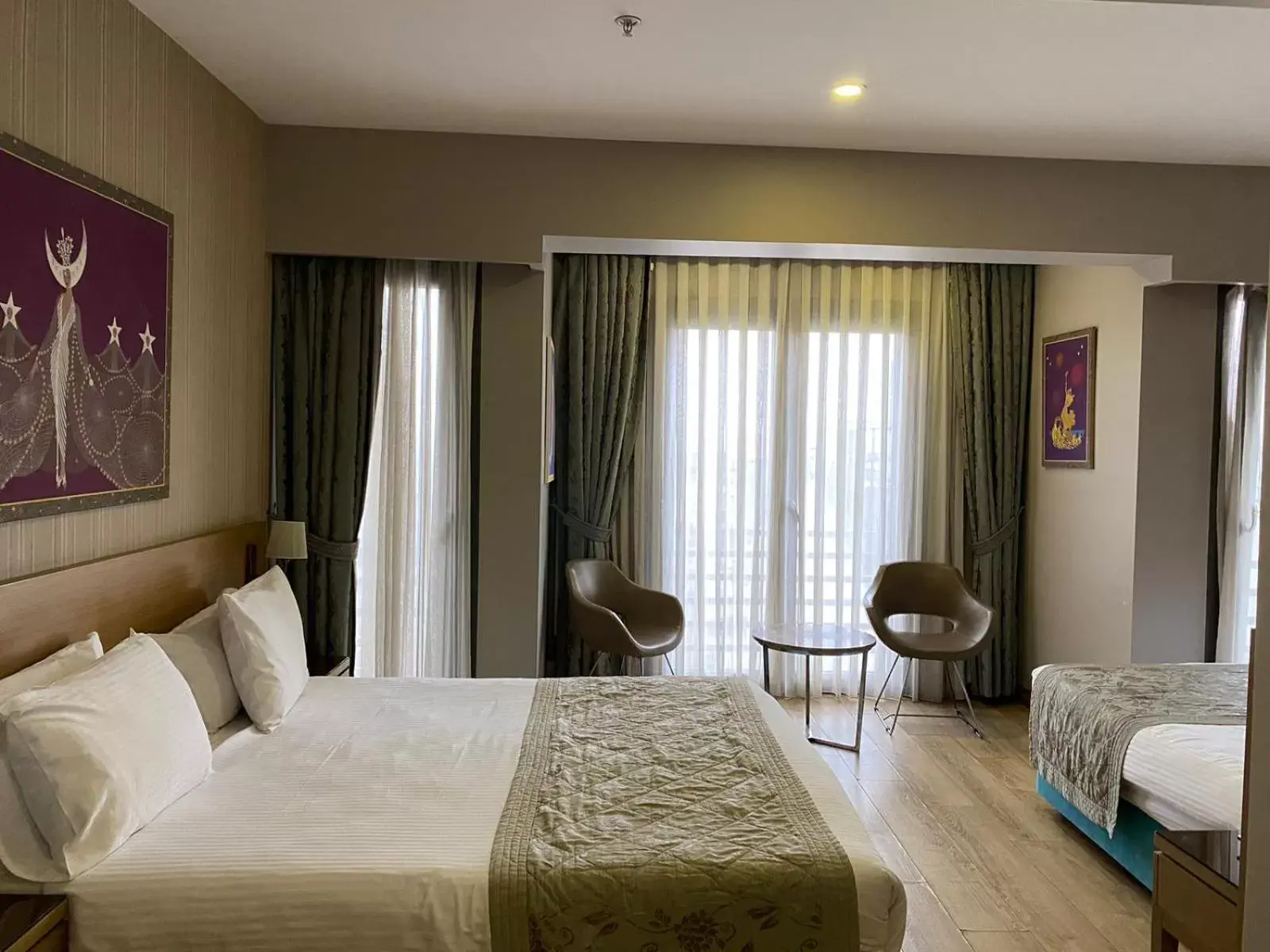 Bed in Taximist Hotel Bed in Taximist Hotel