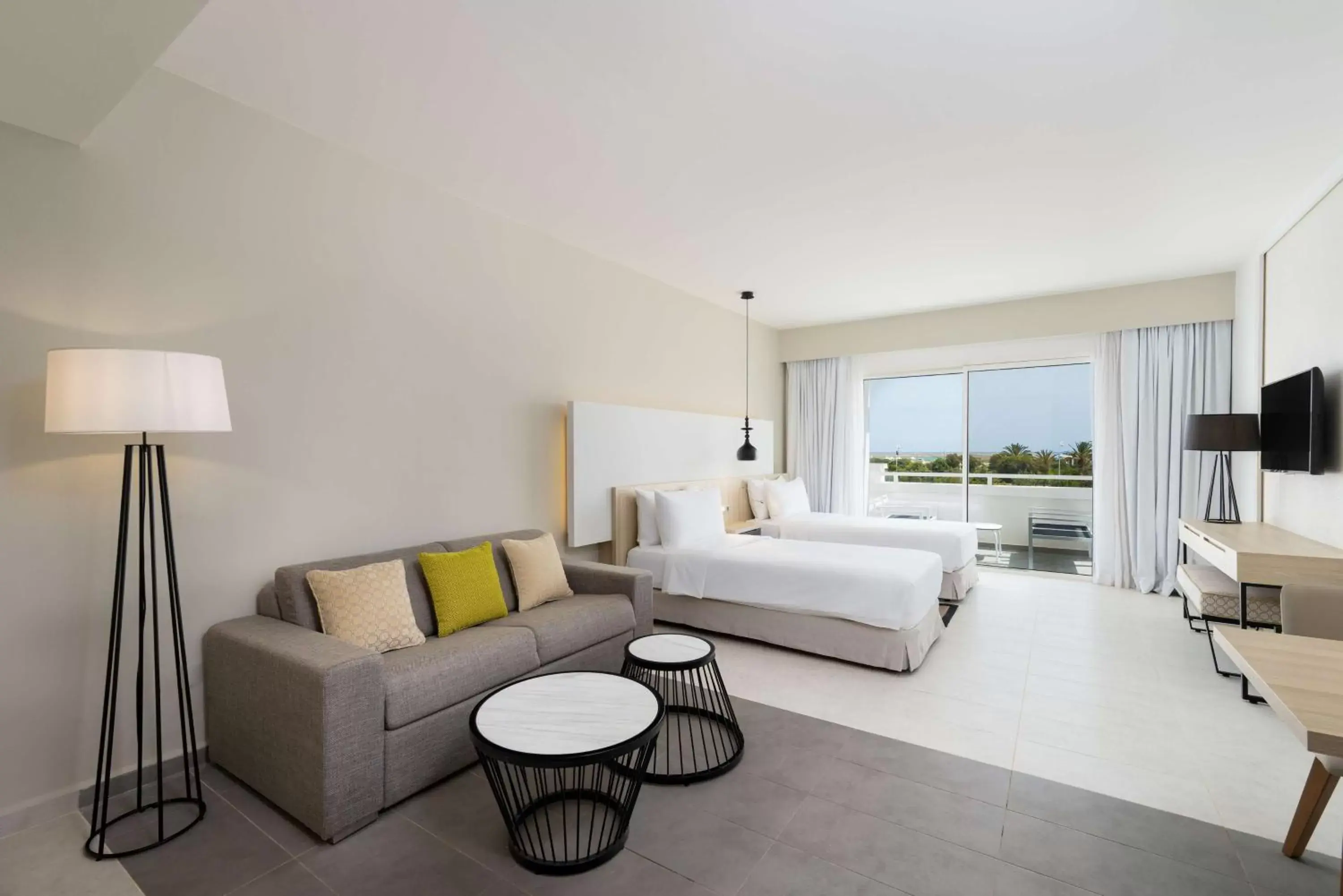 Bedroom, Seating Area in Radisson Blu Residences, Saidia