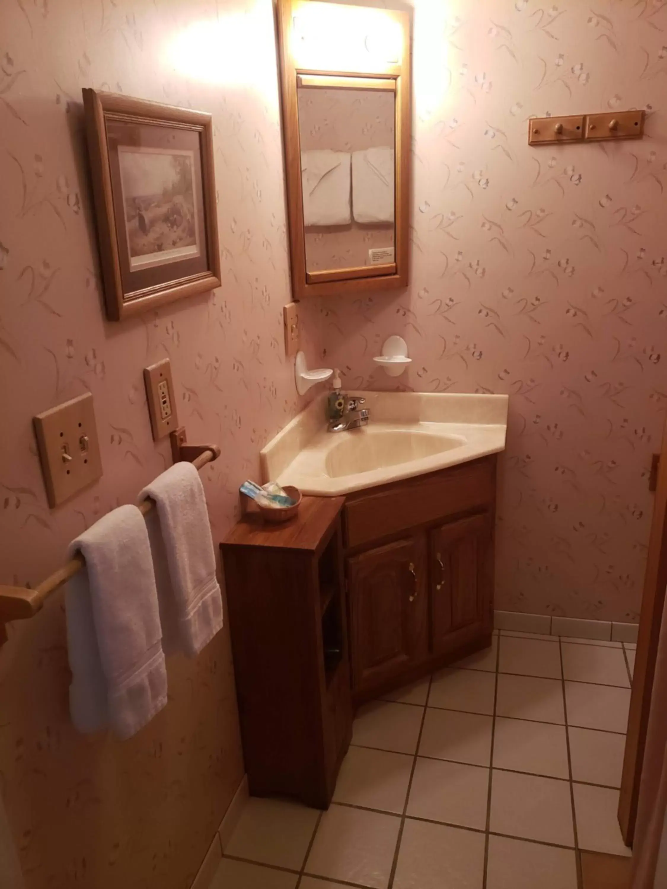 Bathroom in Hudson Manor Bed & Breakfast