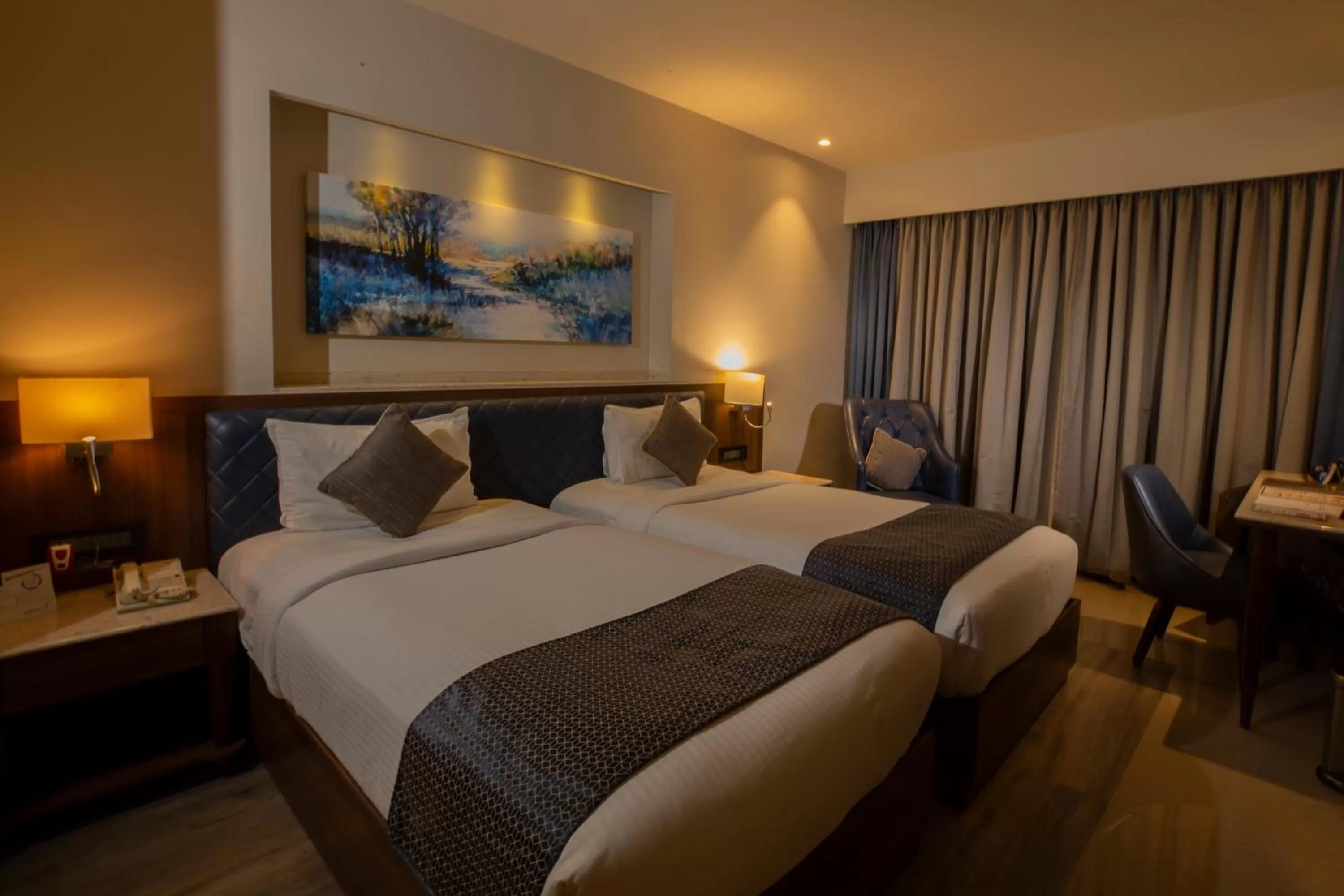 Bed in Hotel Yogi Midtown