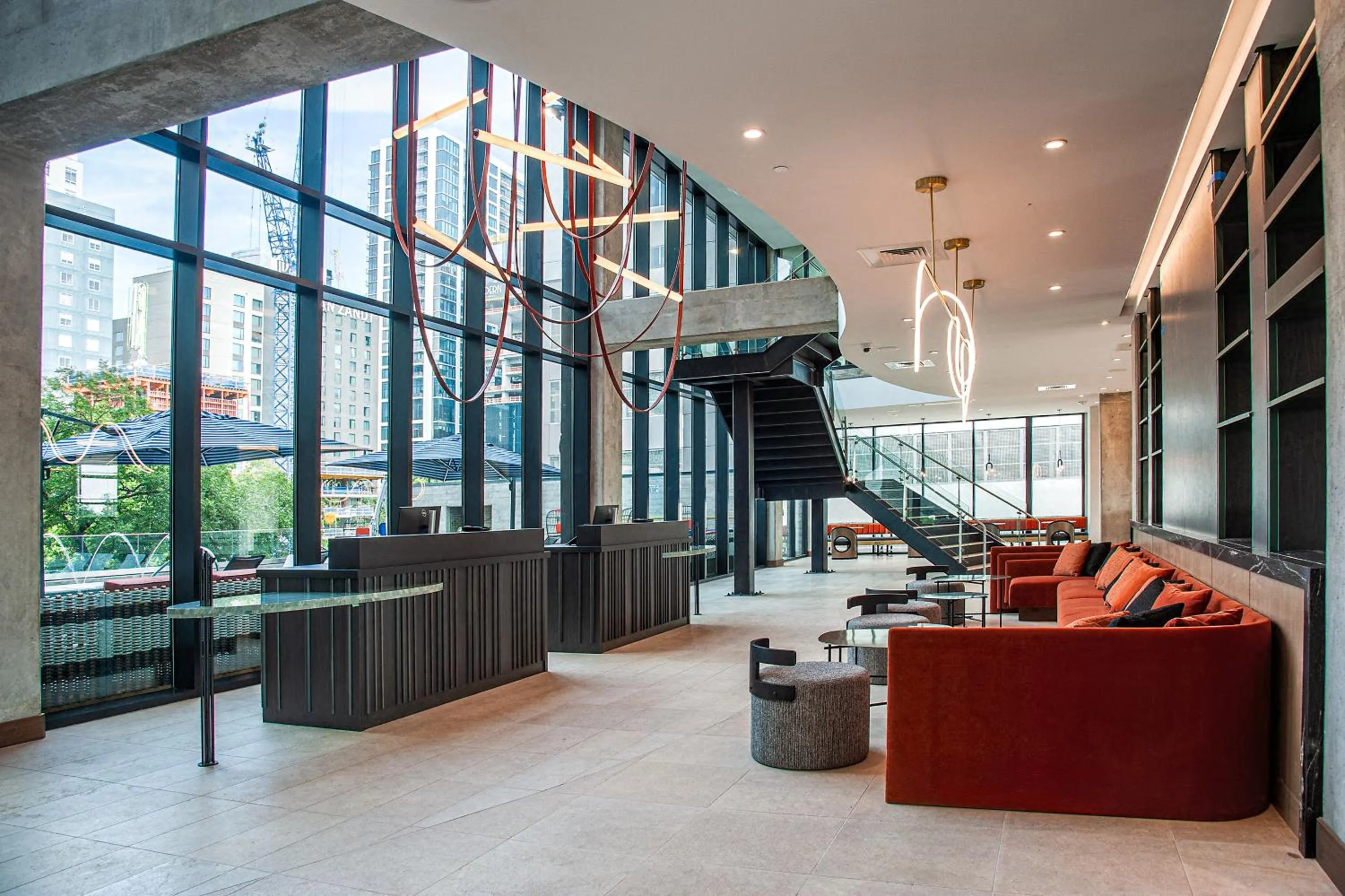 Lobby or reception in Cambria Hotel Austin Downtown