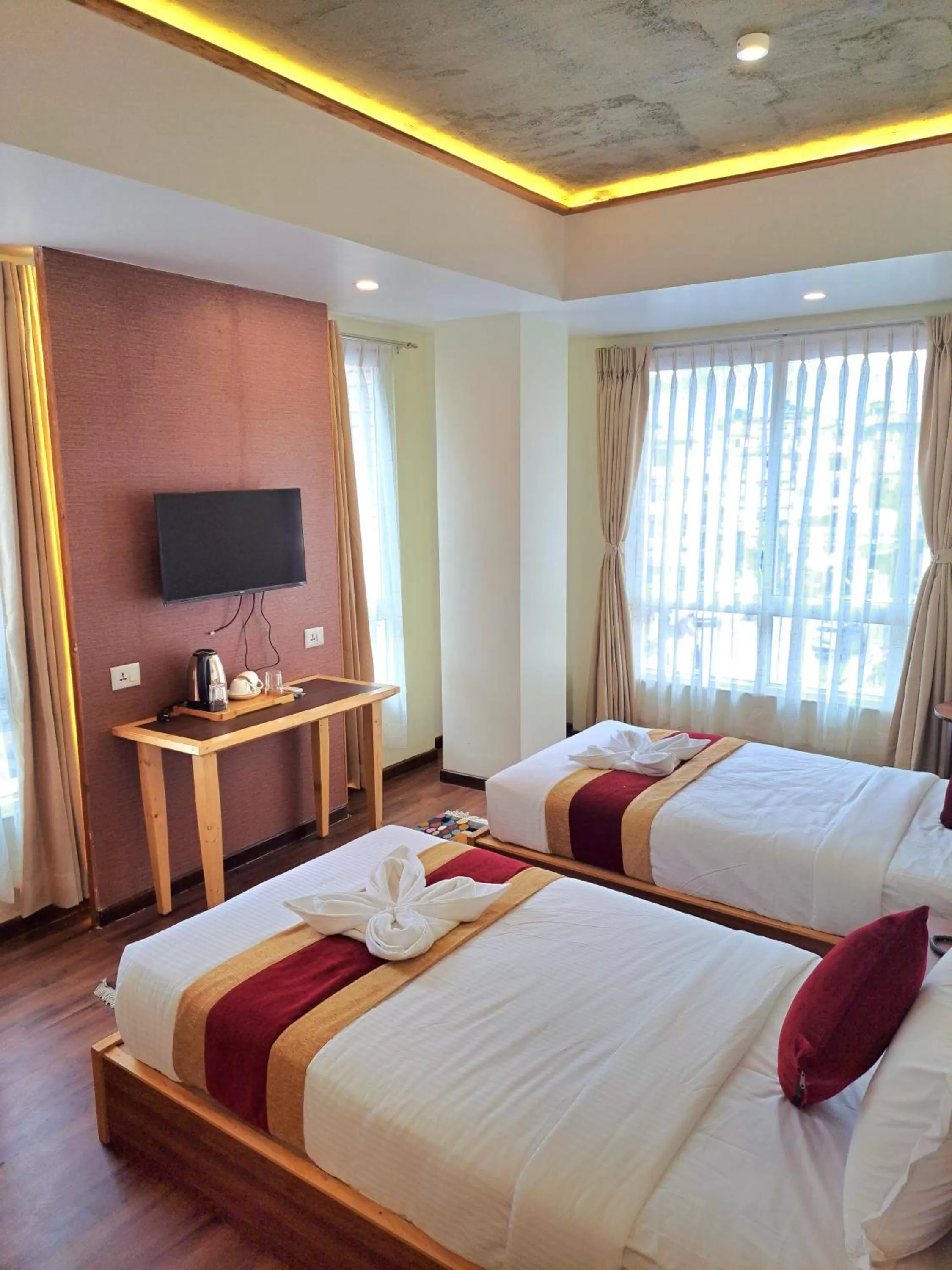 Bedroom, Bed in Rodeos Inn