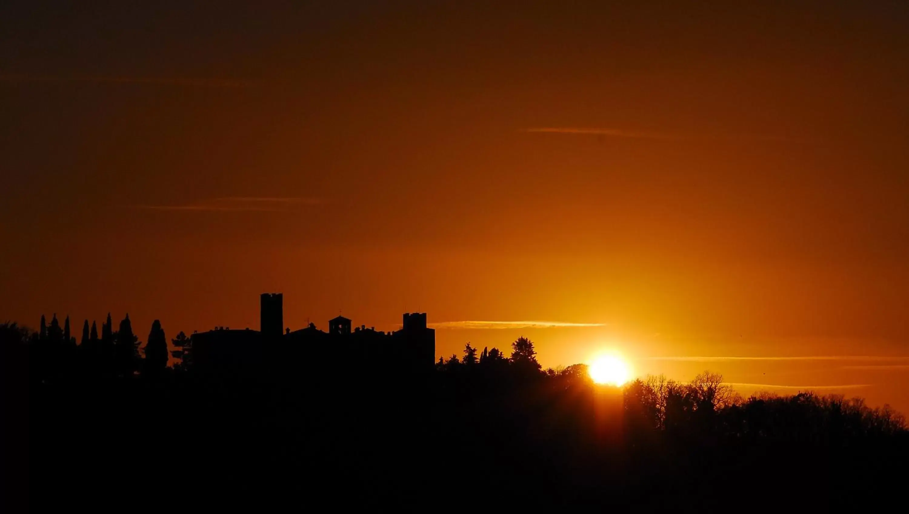 Sunset, Sunrise/Sunset in Castello Di Giomici