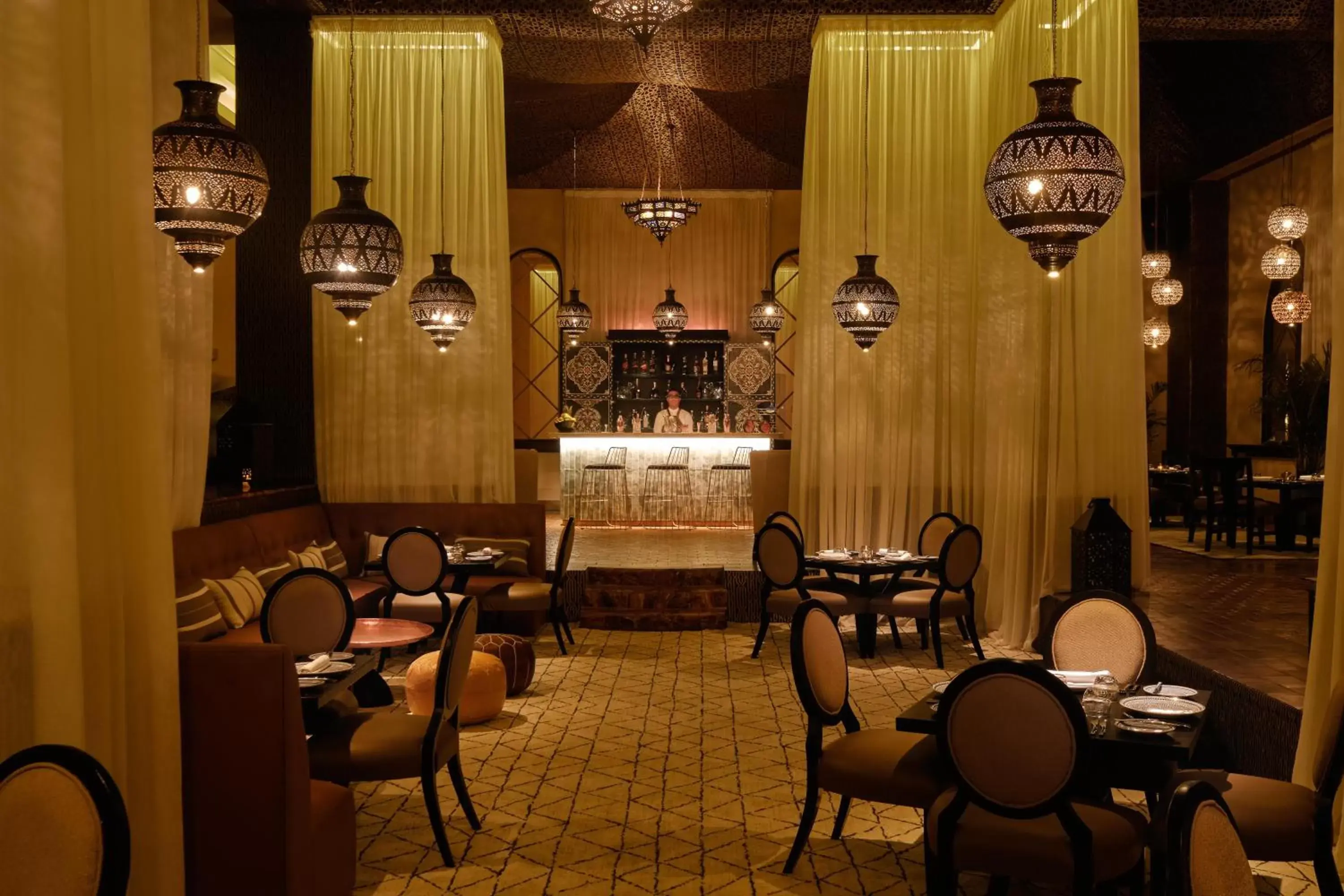 Restaurant/places to eat, Lounge/Bar in Mazagan Beach & Golf Resort