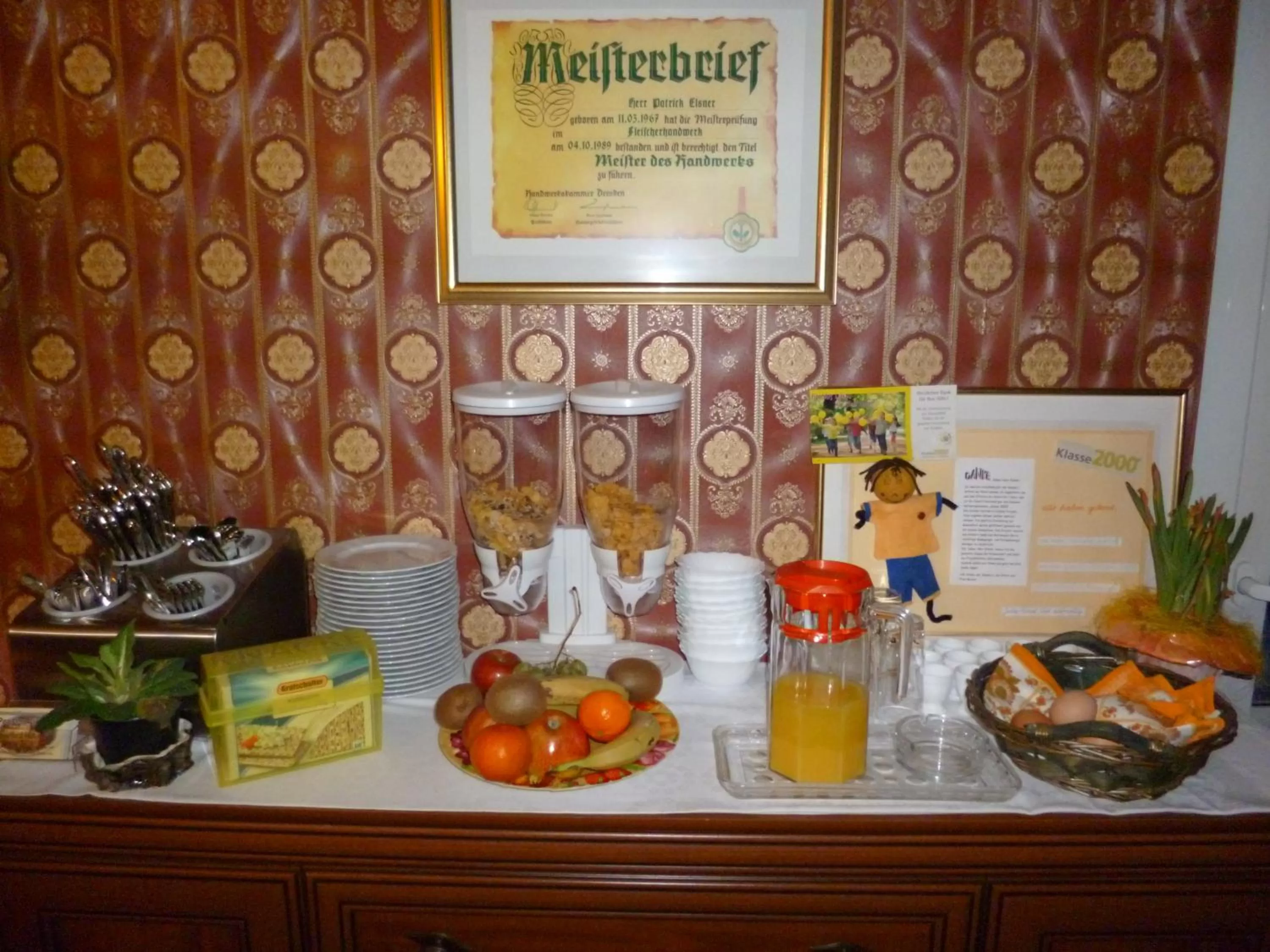 Breakfast in Pension Villa Else