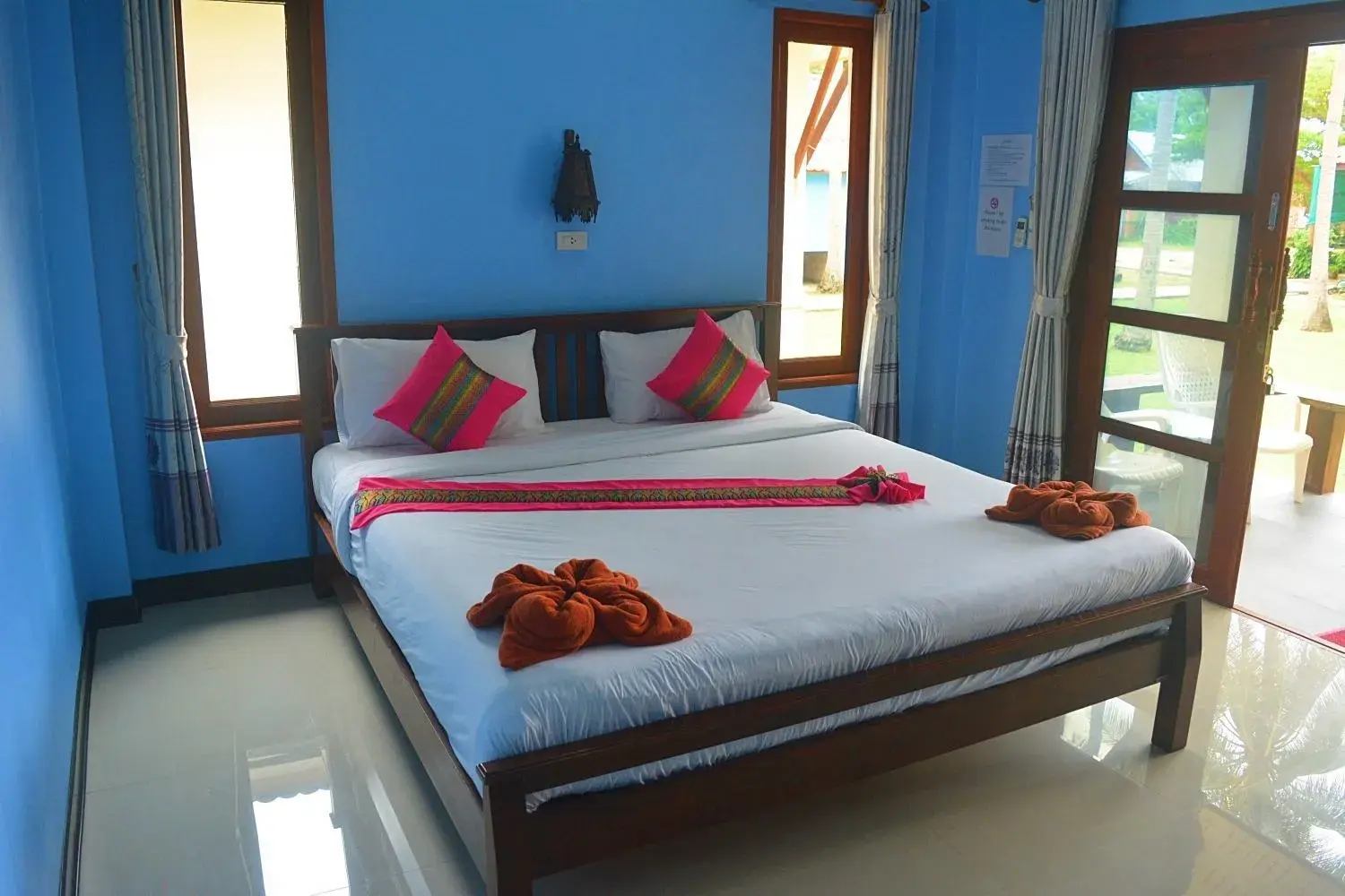 Bed in Lanta Family resort