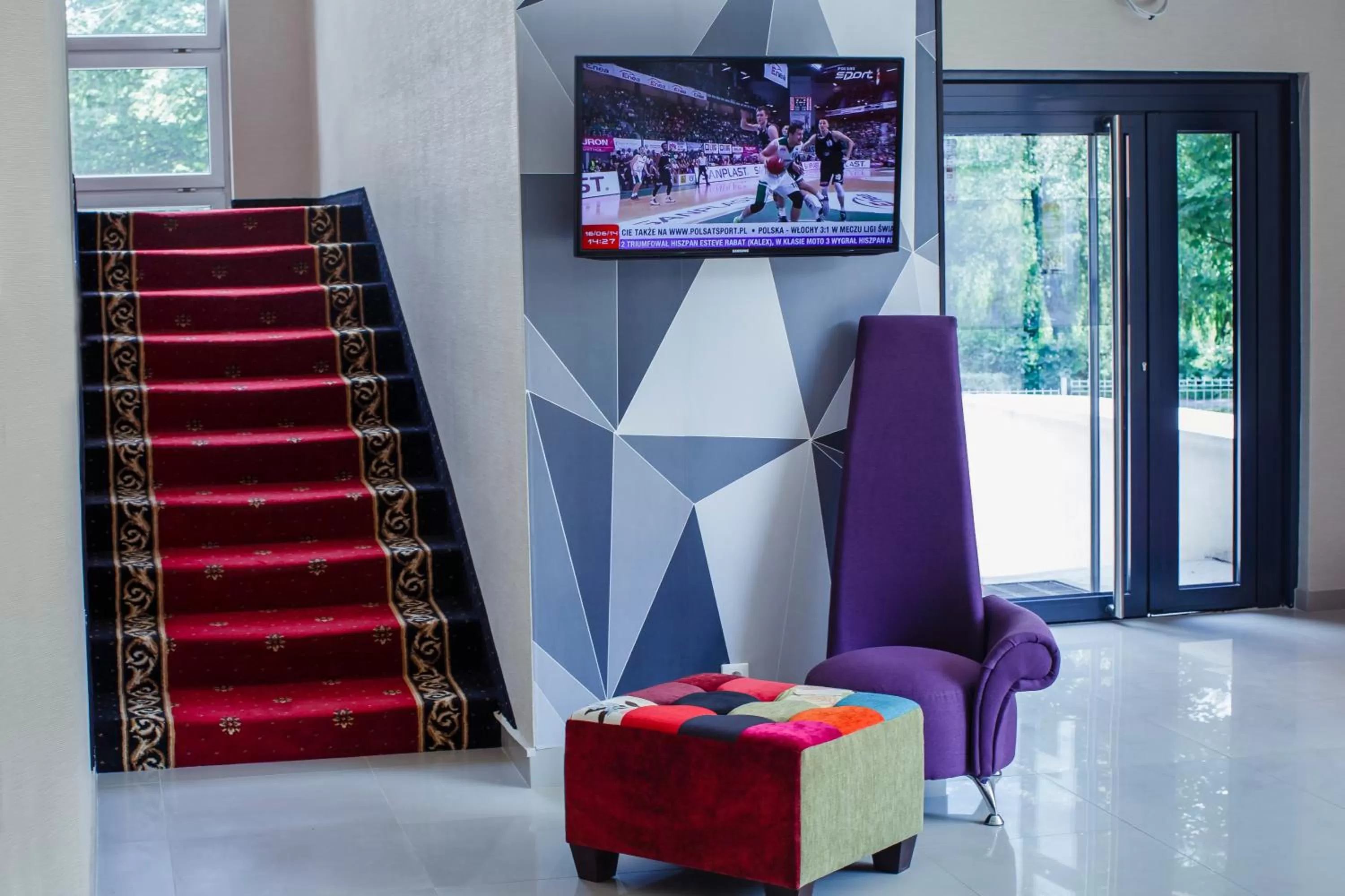 Lobby or reception in Boutique Hotel's Bytom