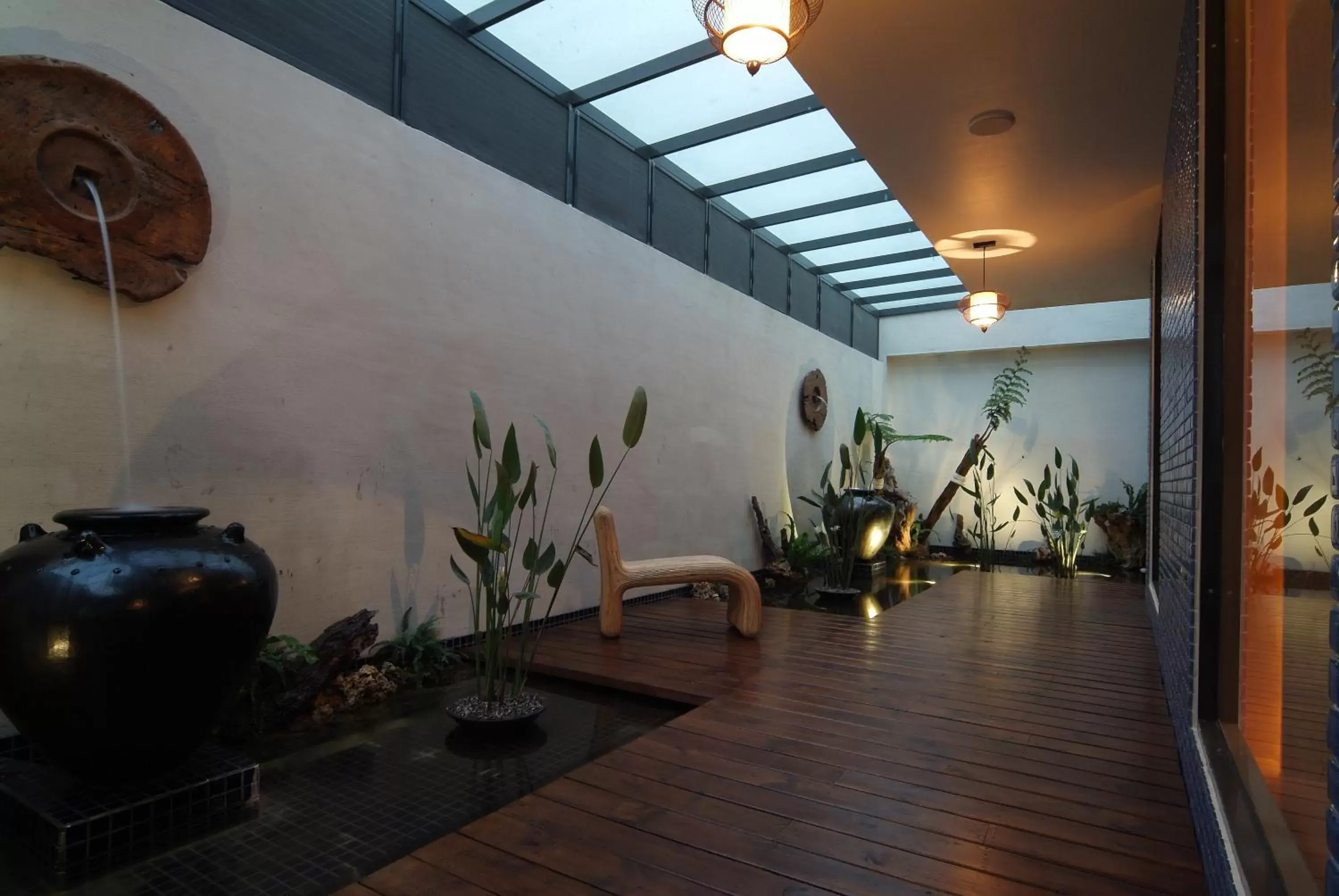 Garden view, Lobby/Reception in Xiadu Motel