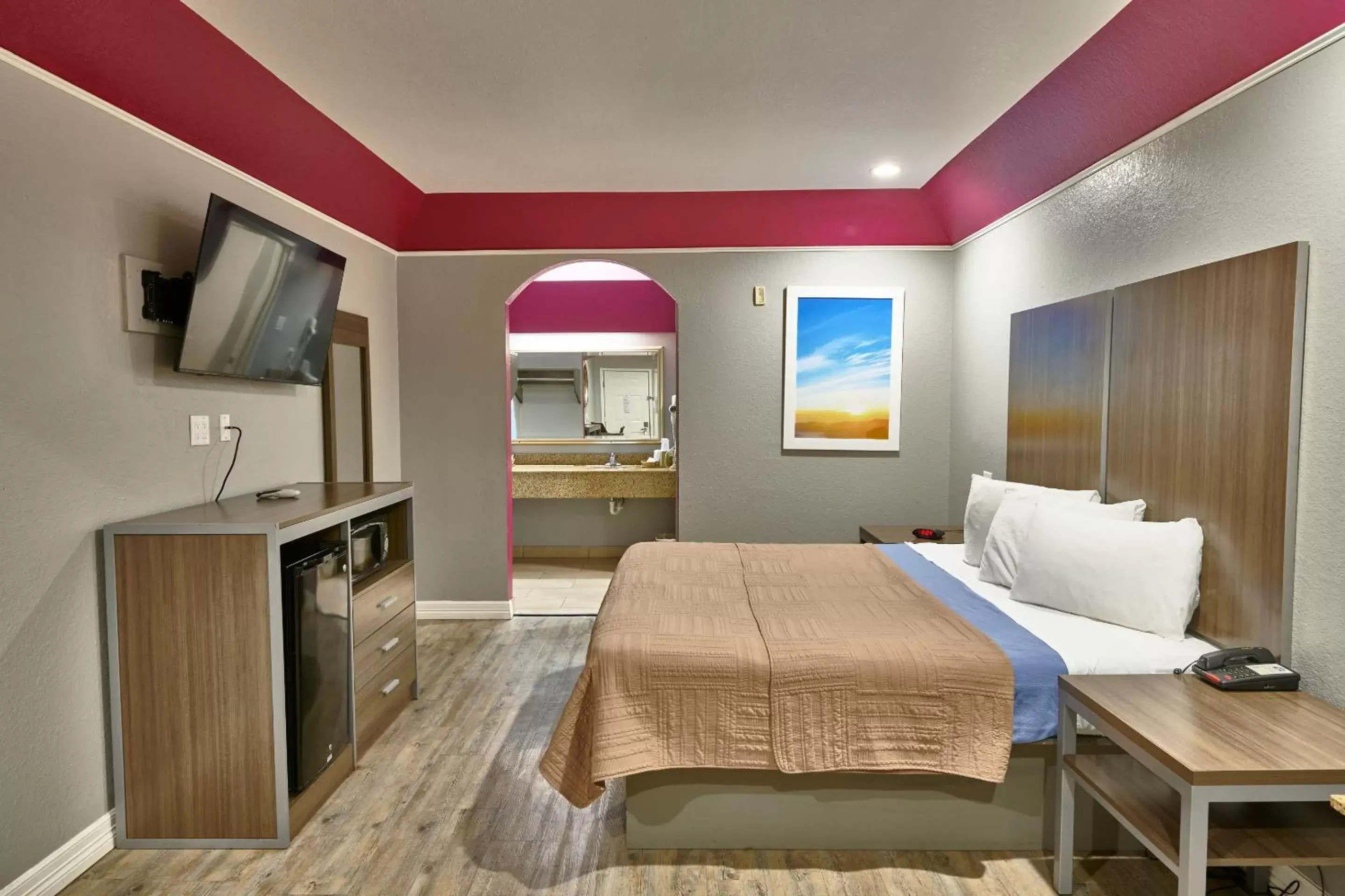 Bedroom, Bed in Hotel Bliss Kemah Bedroom, Bed in Hotel Bliss Kemah