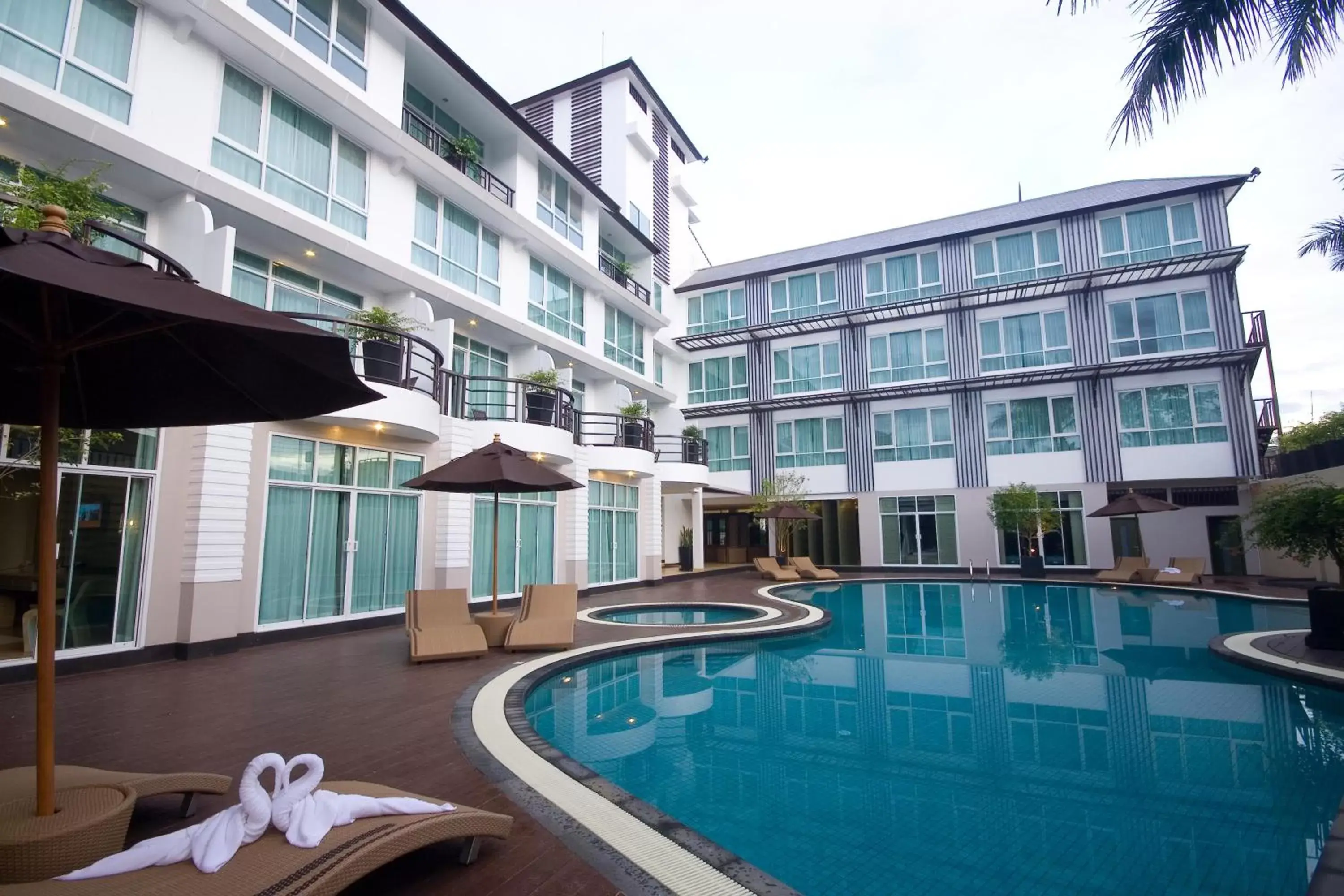 Property building, Swimming Pool in A-Te Chumphon Hotel - SHA Plus