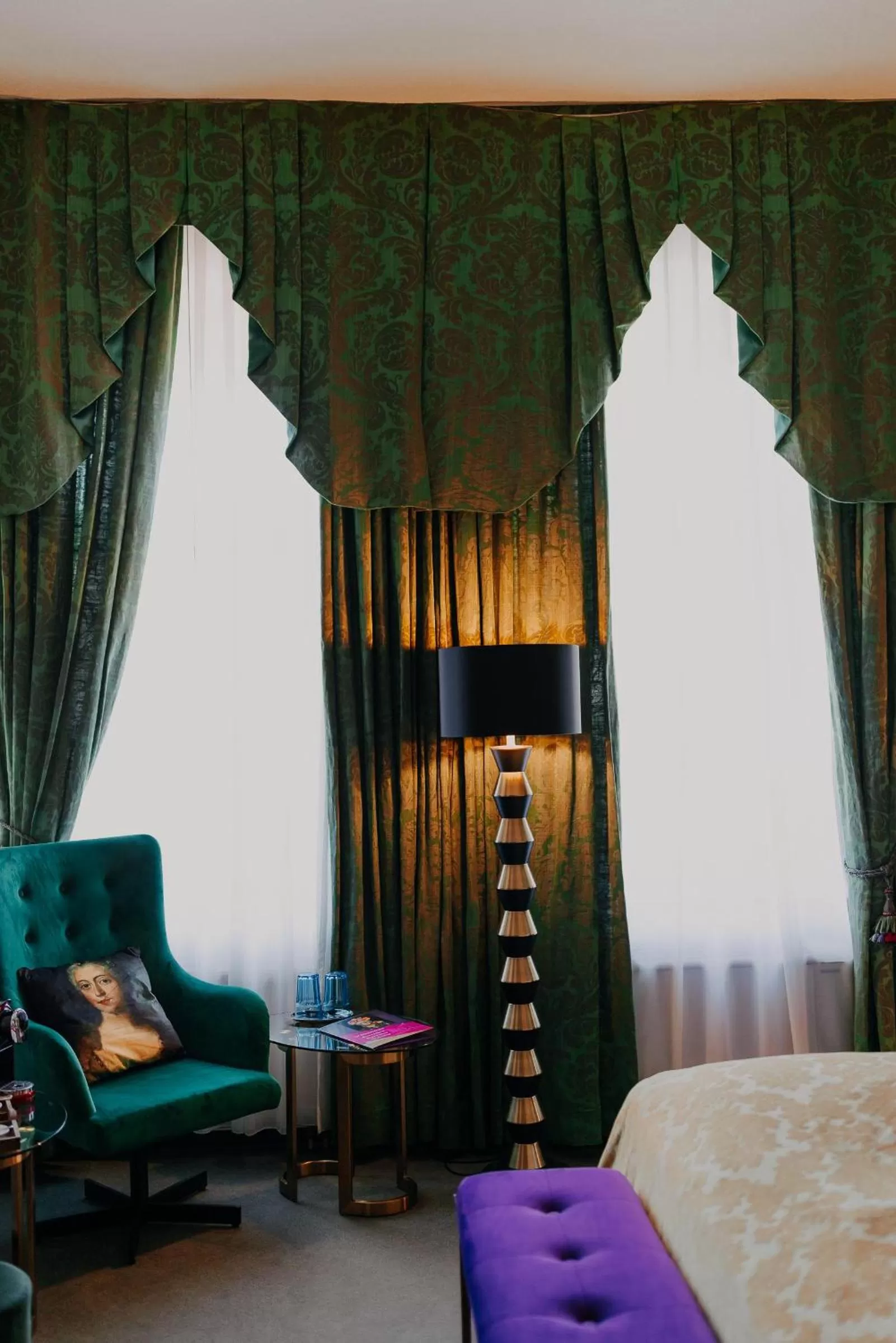 Bed in Boutique Hotel Rothenburger Hof