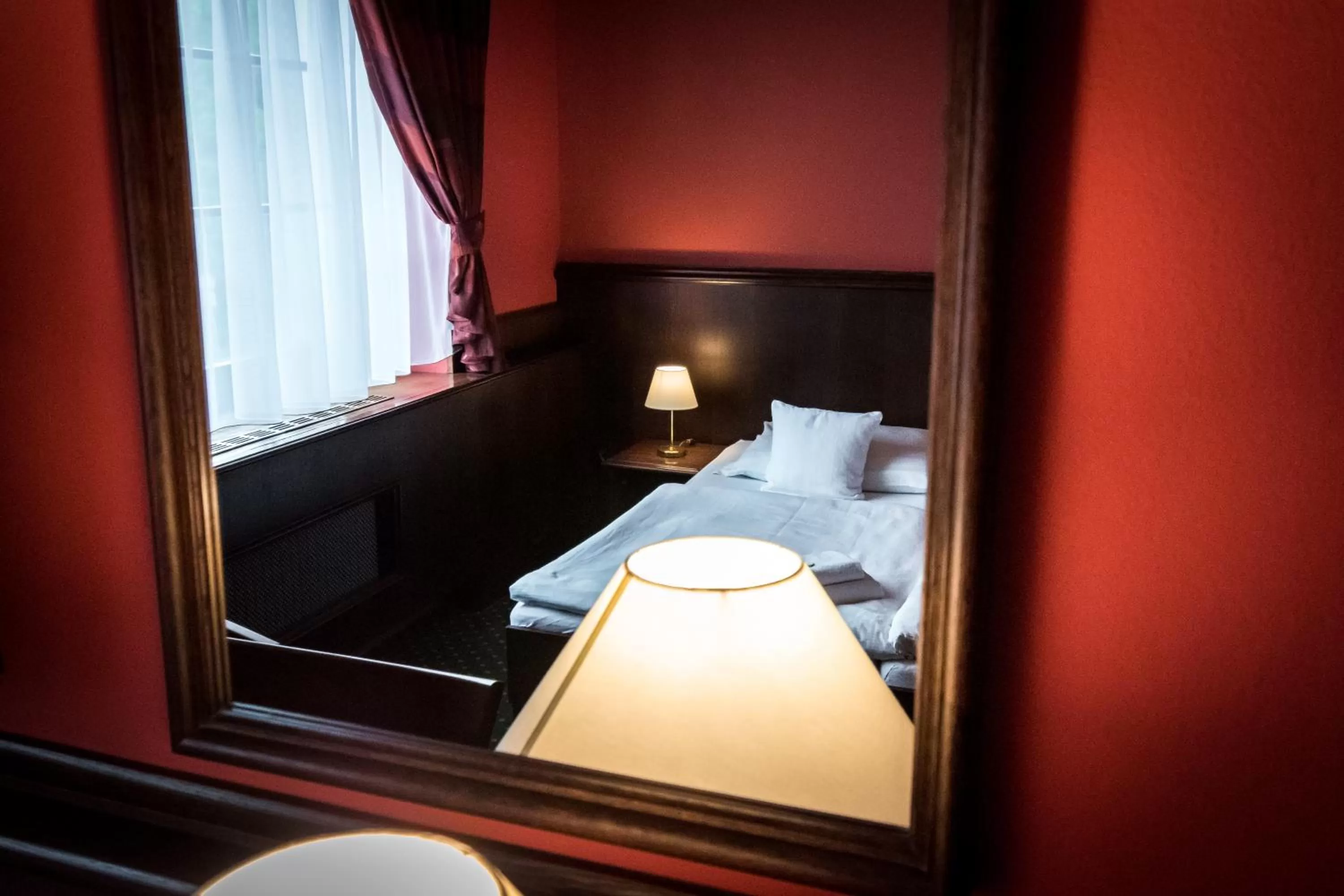 Bed in Hotel U Hejtmana Šarovce