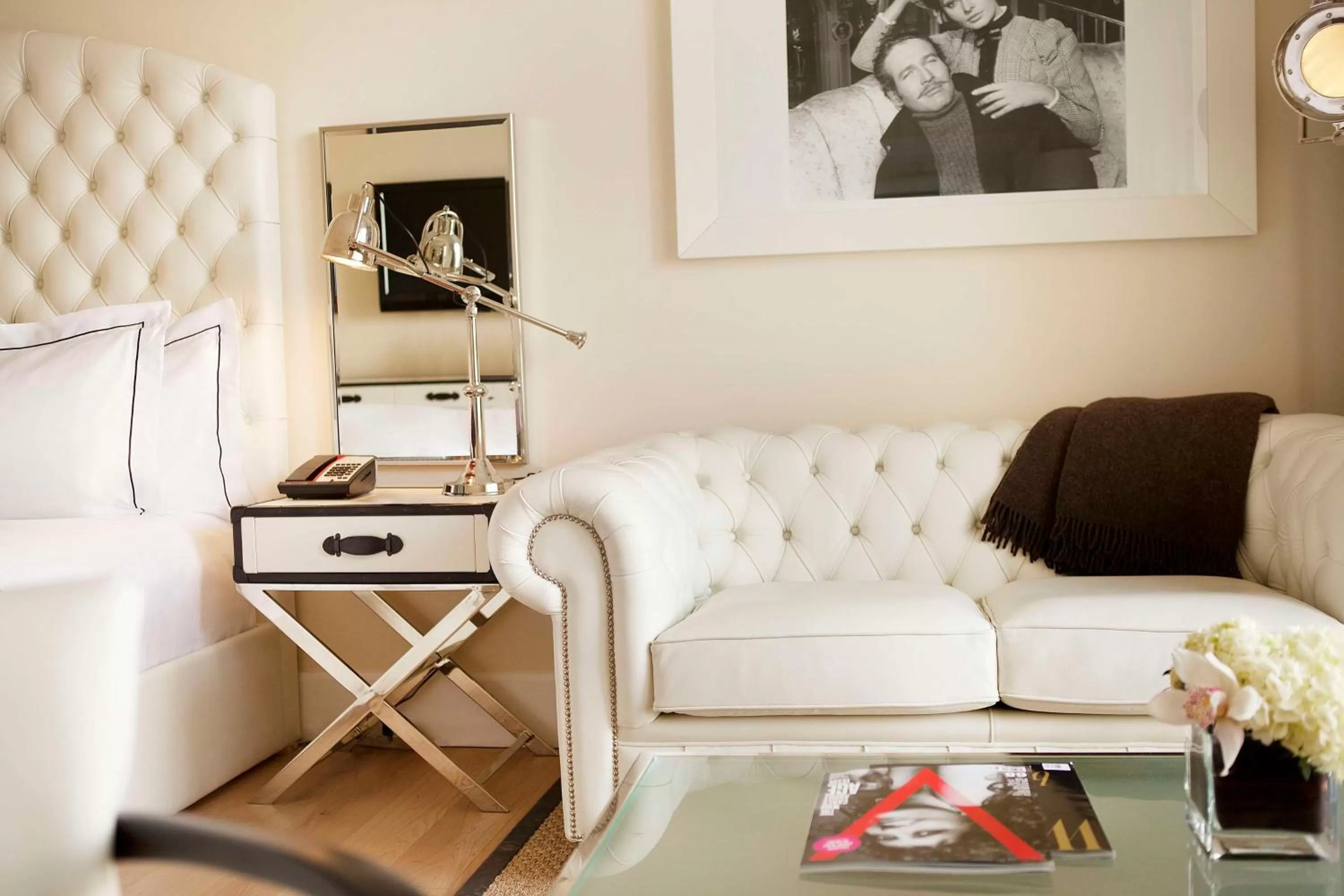 Living room in Cameo Beverly Hills