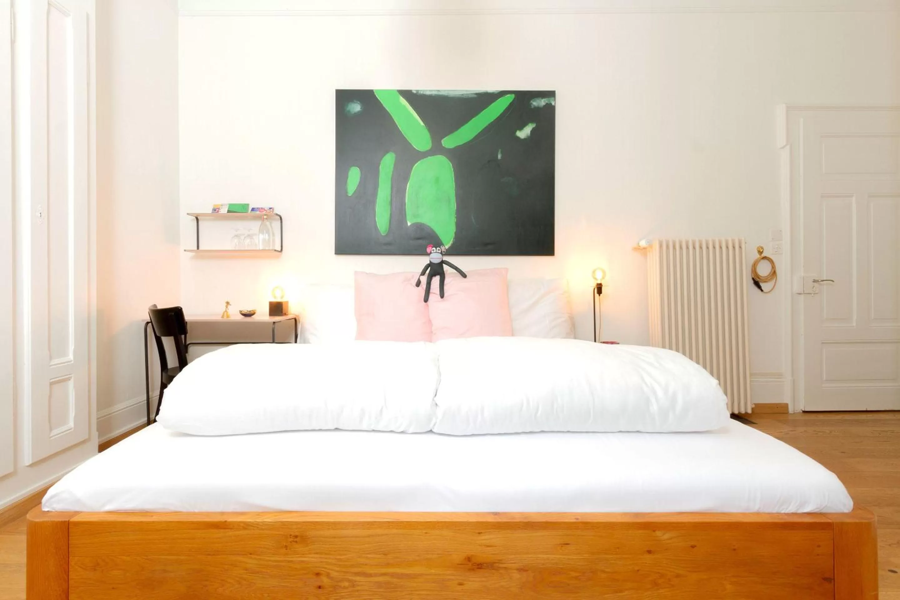 Bed in Hotel Beau Séjour Lucerne