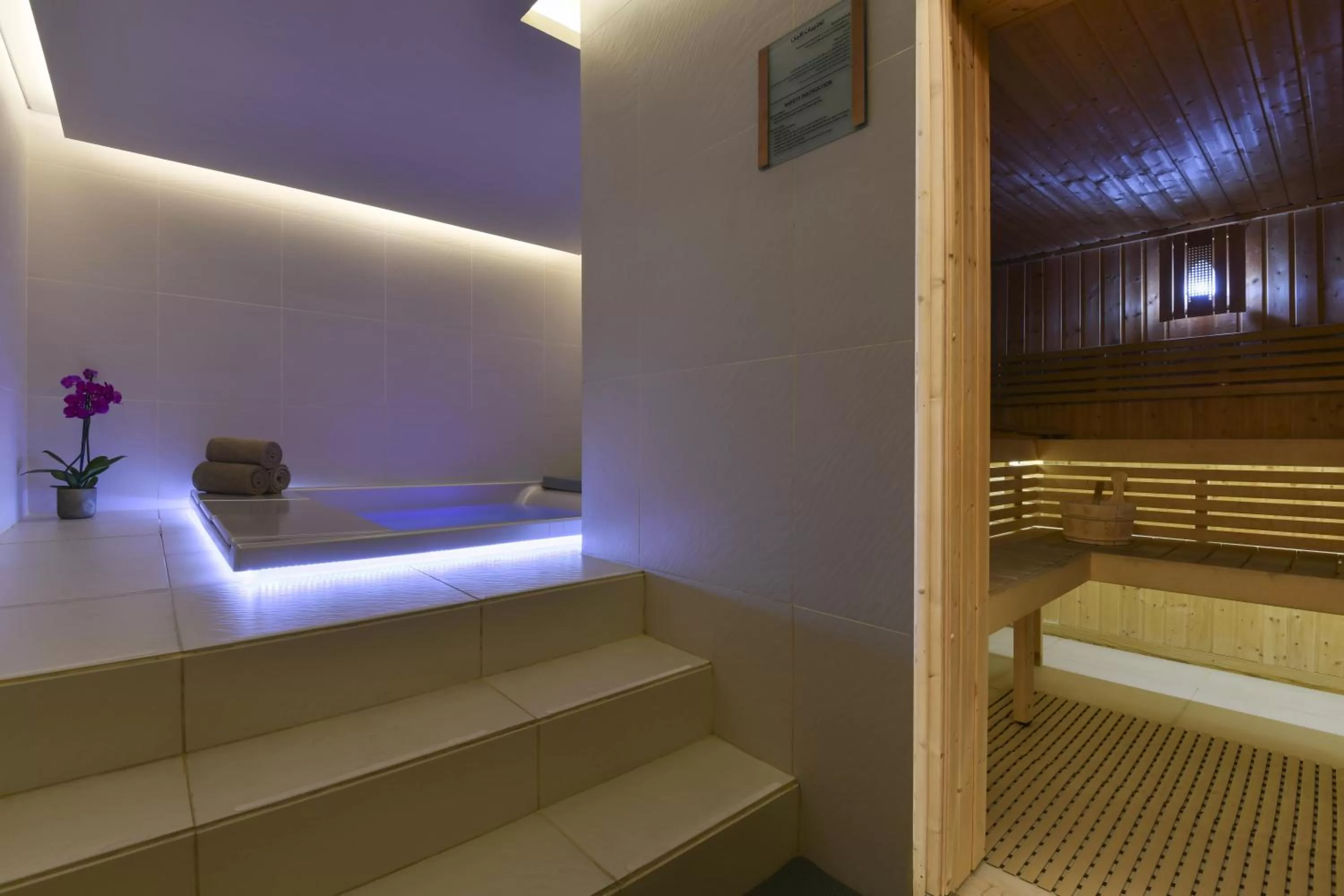 Sauna in voco Doha West Bay Suites by IHG