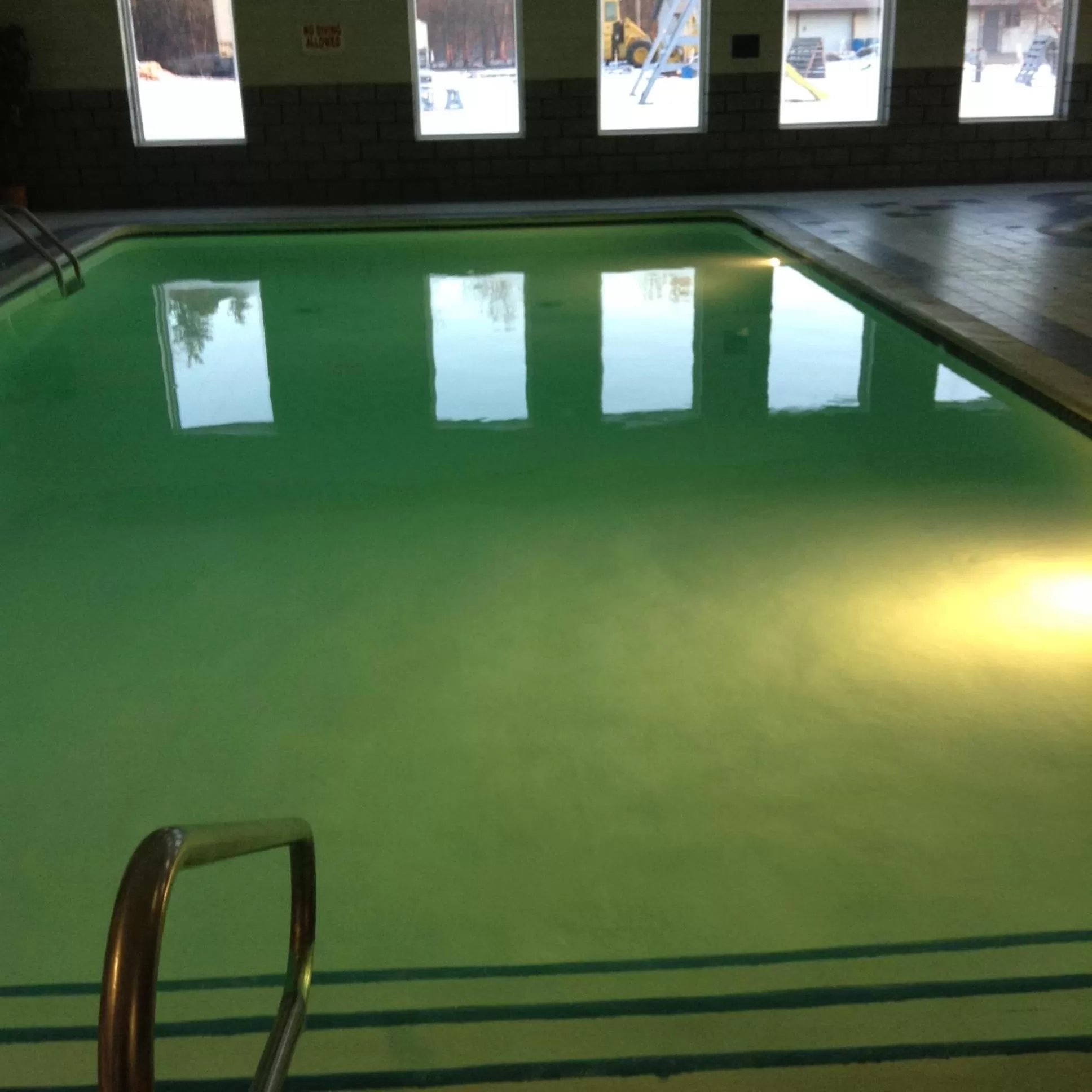 Swimming pool in Super 8 by Wyndham Grayling