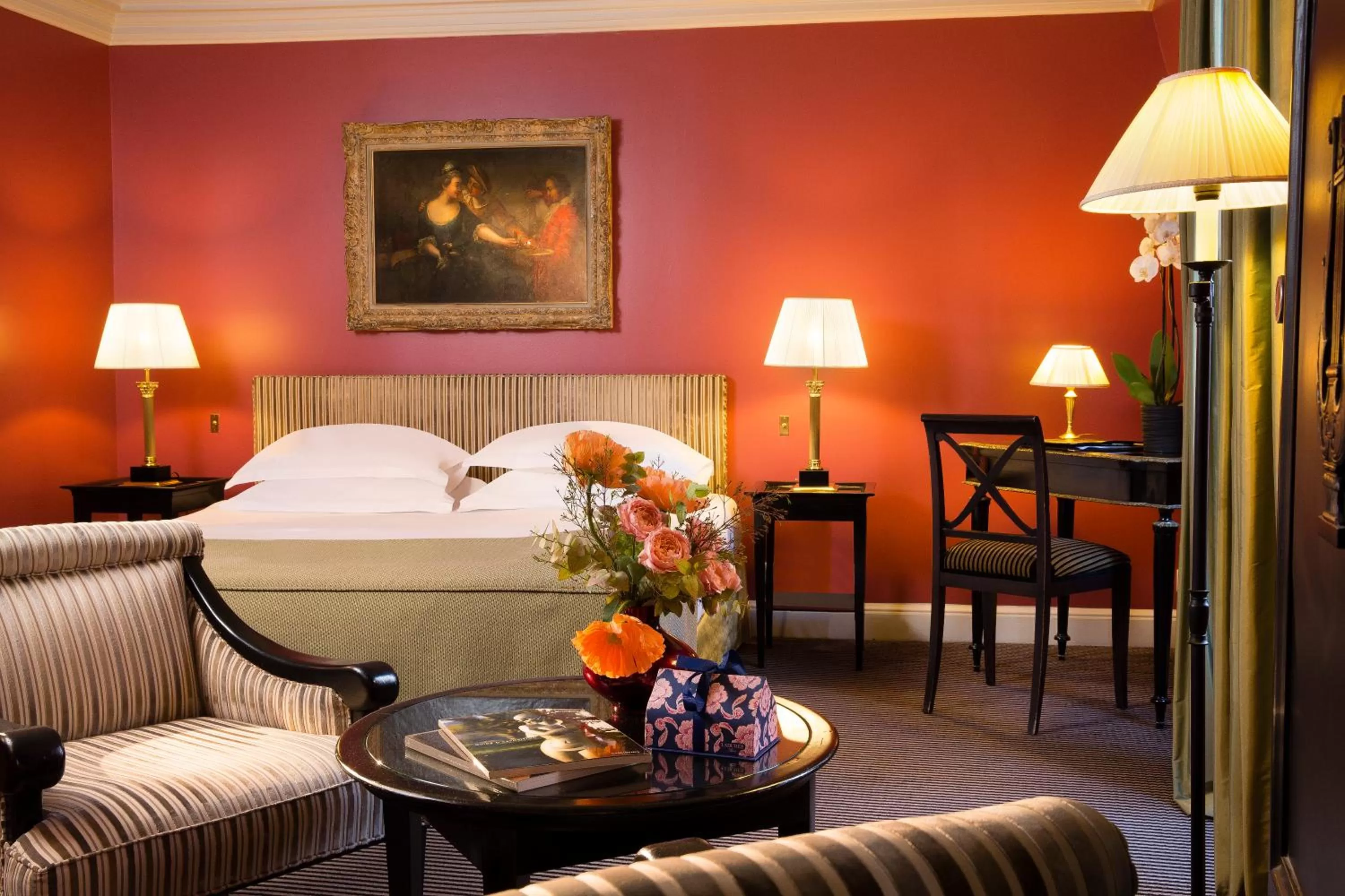 Bedroom, Bed in Hotel La Villa d'Estrées - Saint-Germain