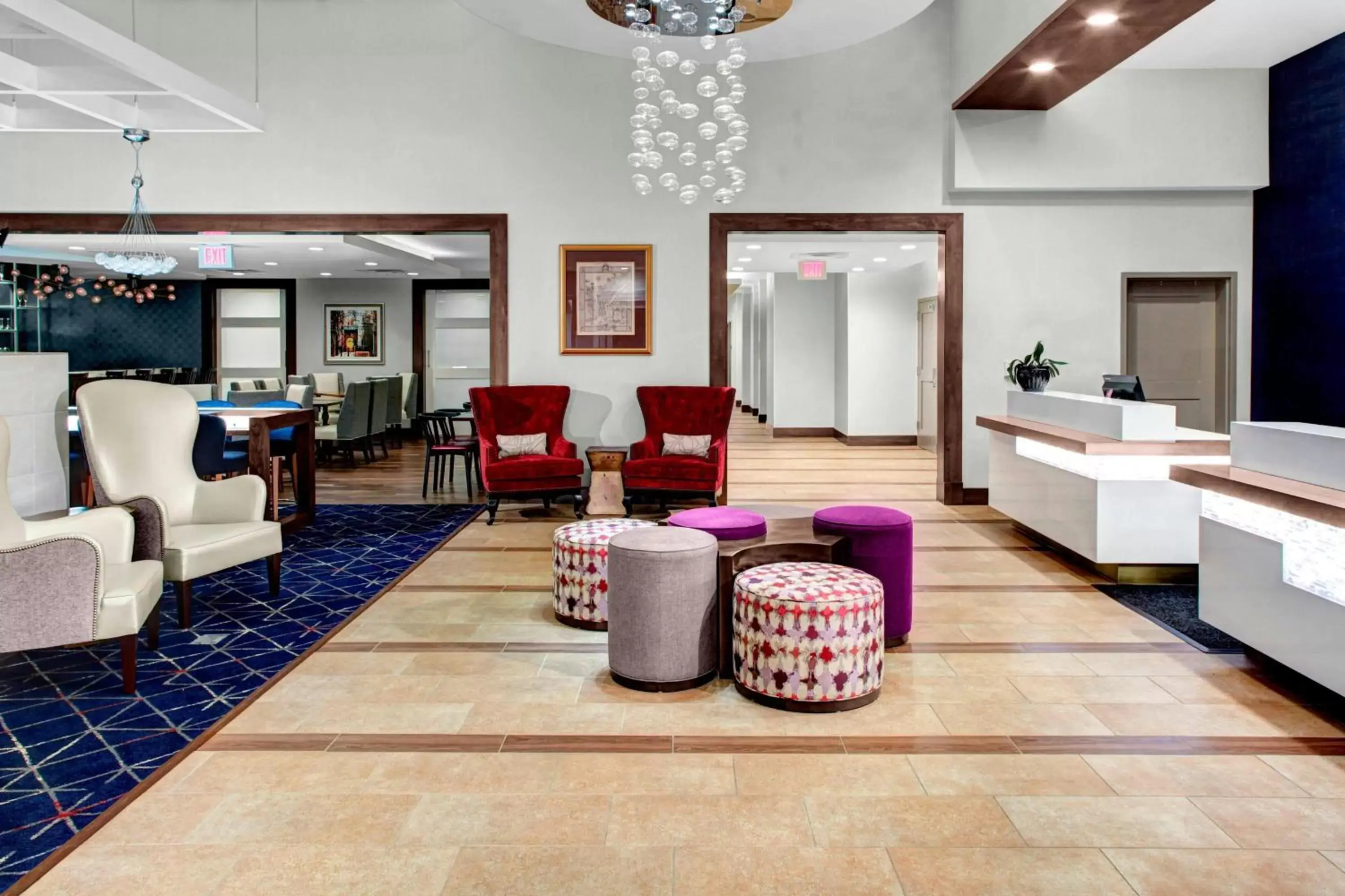 Lobby or reception, Lobby/Reception in Residence Inn by Marriott Philadelphia Airport