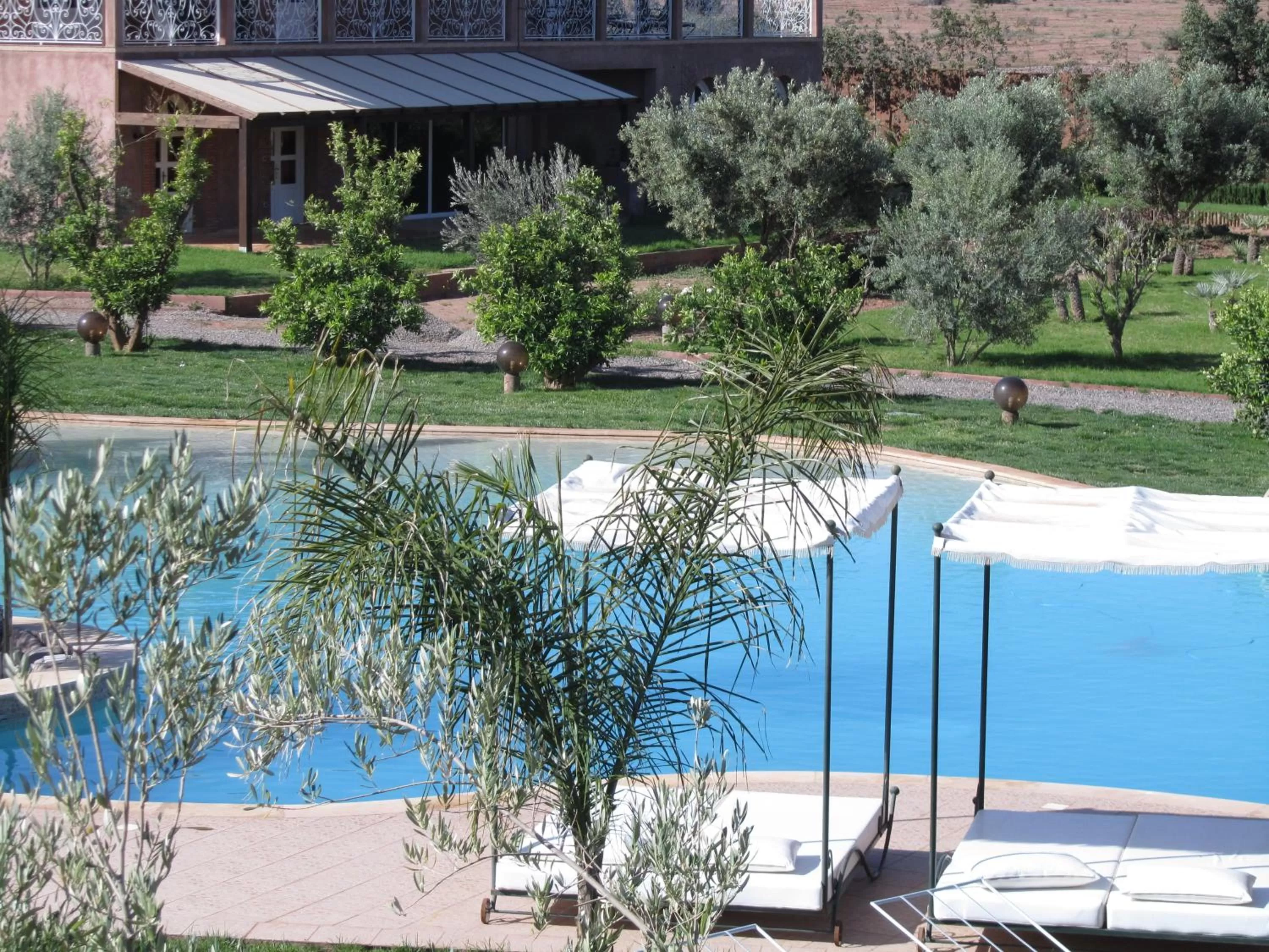 Garden, Pool View in Résidence Habiba