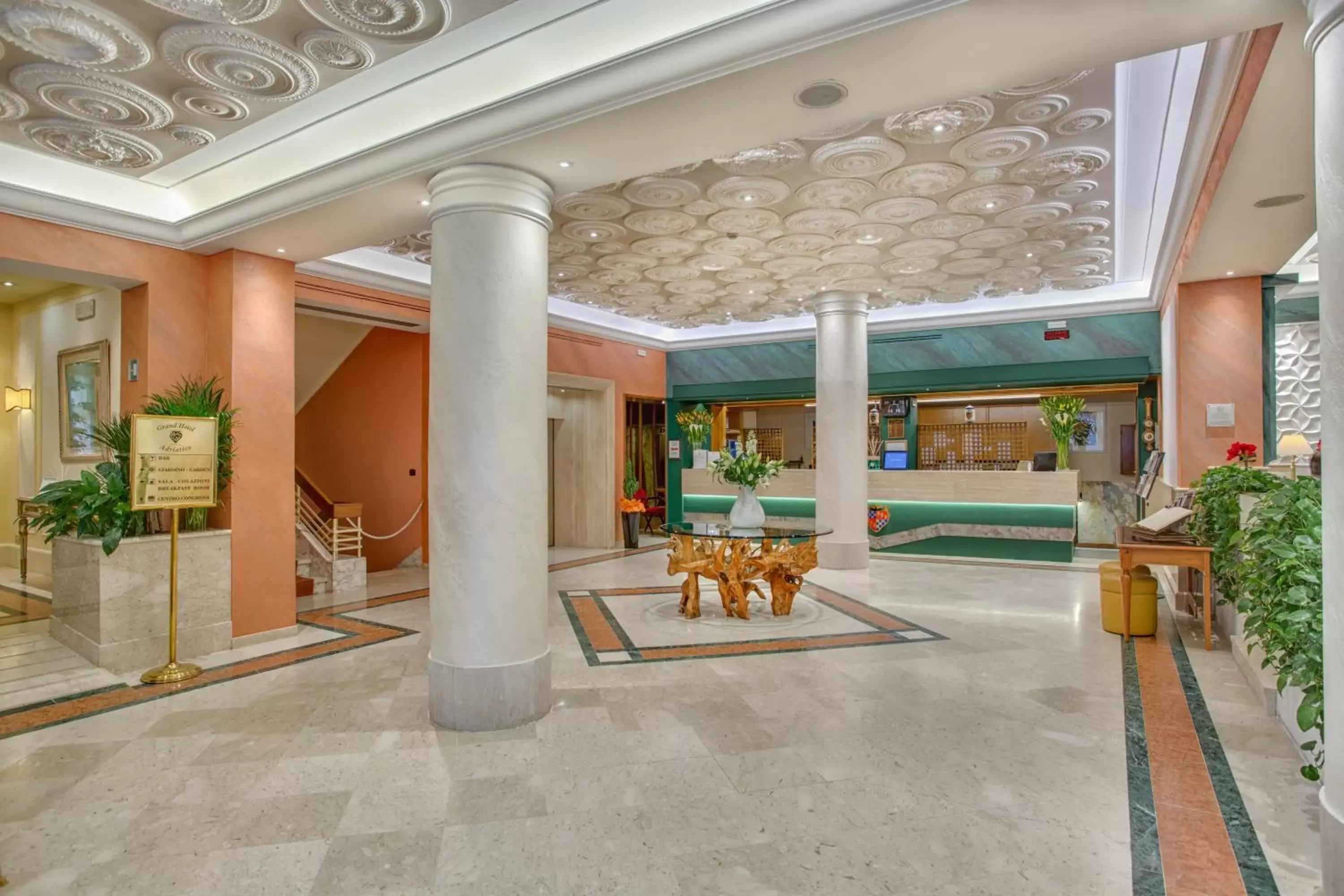 Lobby or reception, Lobby/Reception in Grand Hotel Adriatico