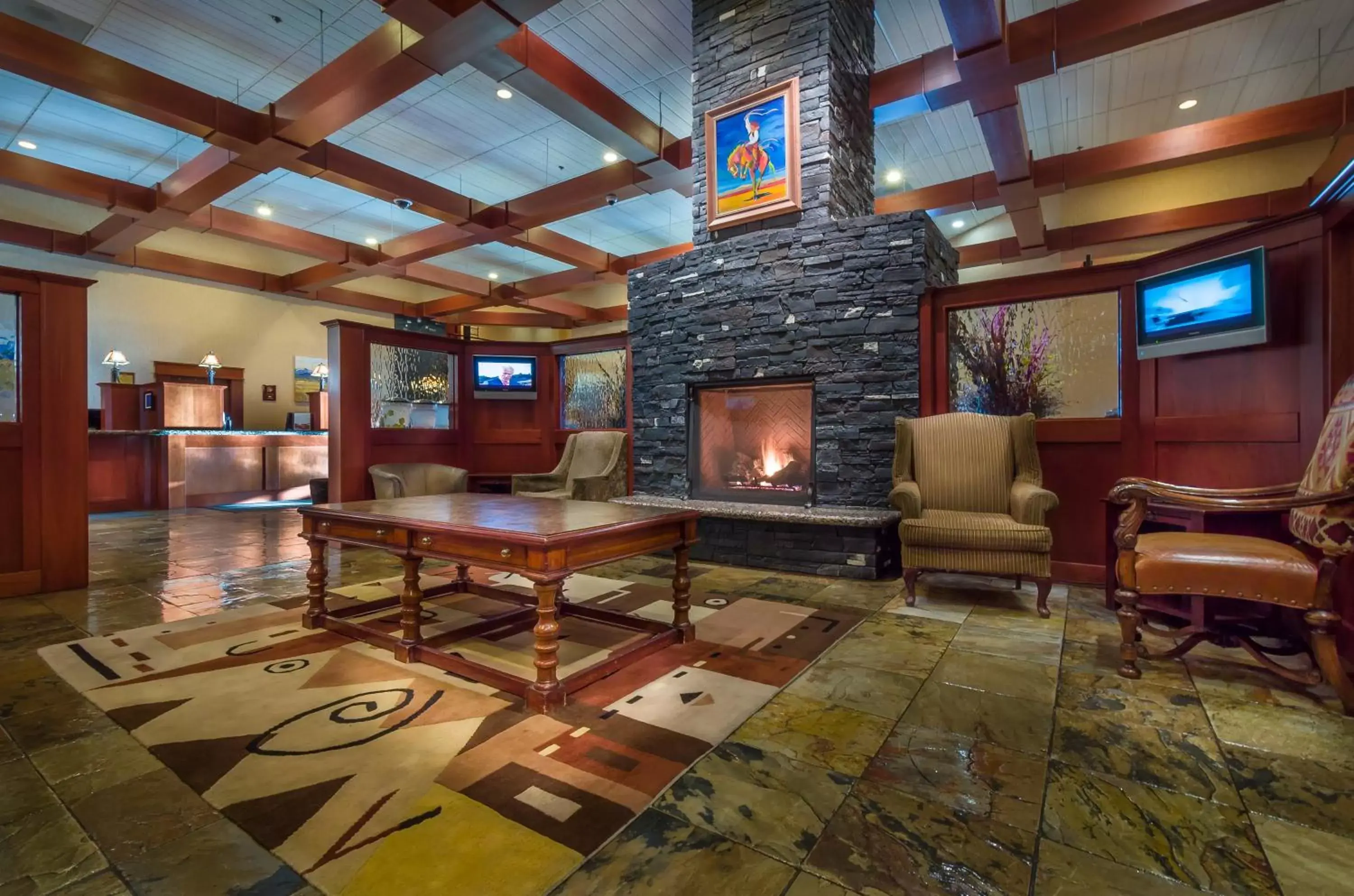 Lobby or reception in Deerfoot Inn and Casino