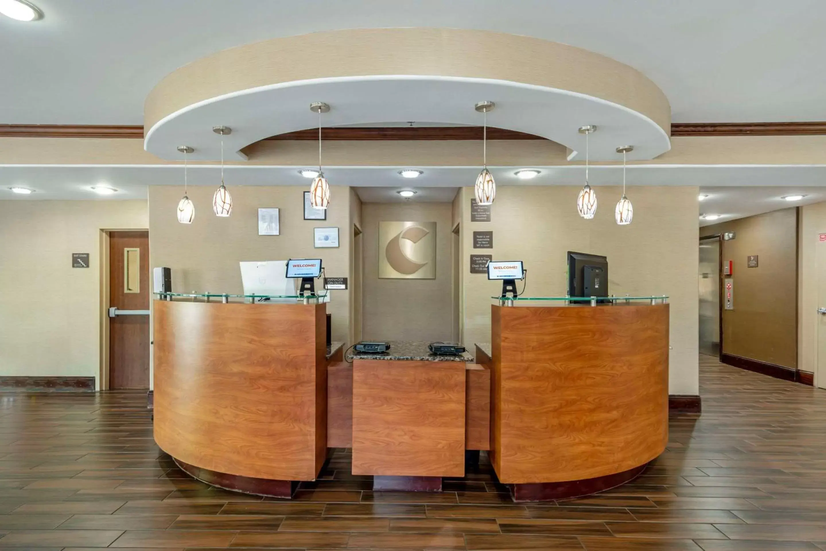 Lobby or reception in Comfort Suites At Kennesaw State University Lobby or reception in Comfort Suites At Kennesaw State University