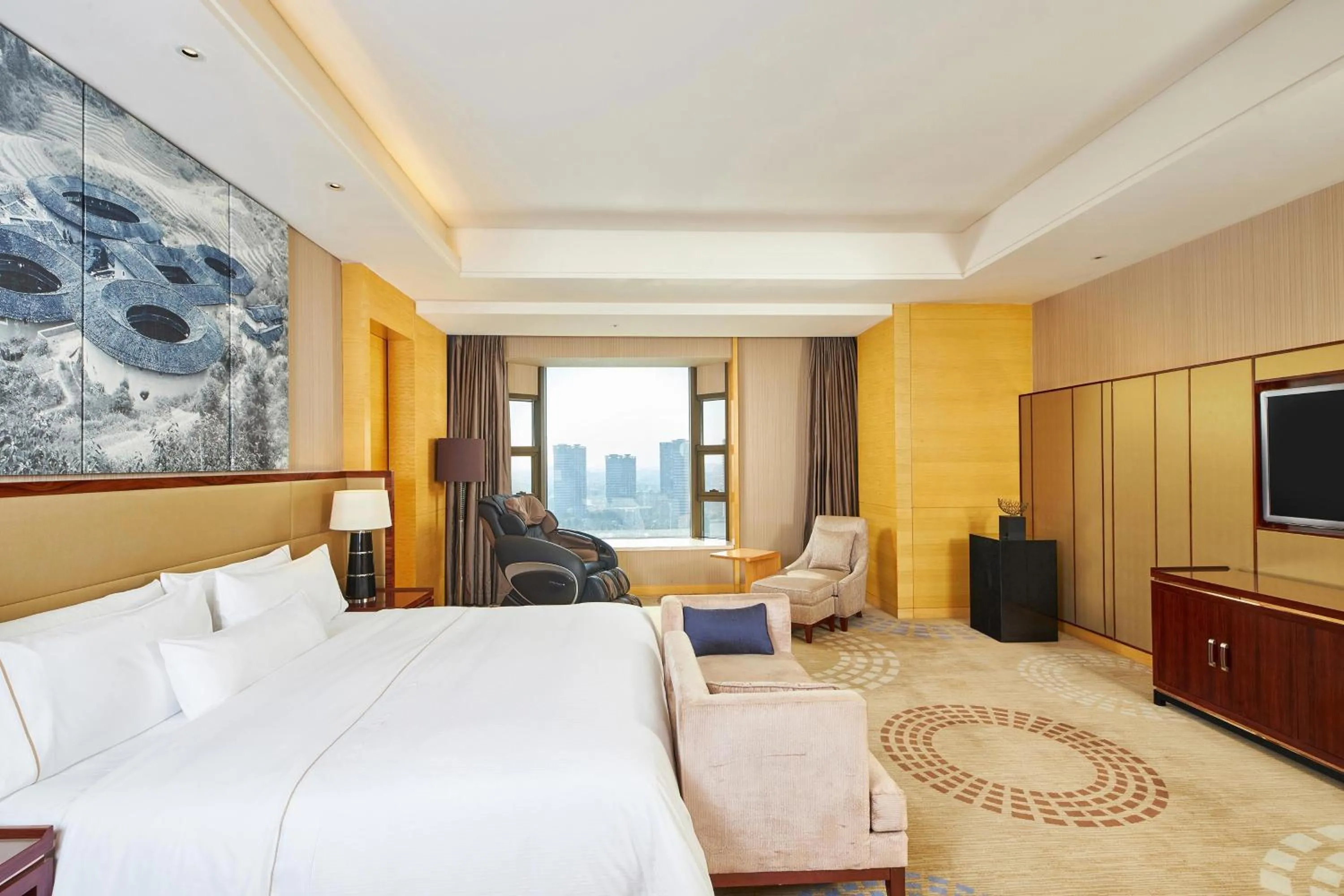 Bedroom, Bed in The Westin Fuzhou Minjiang