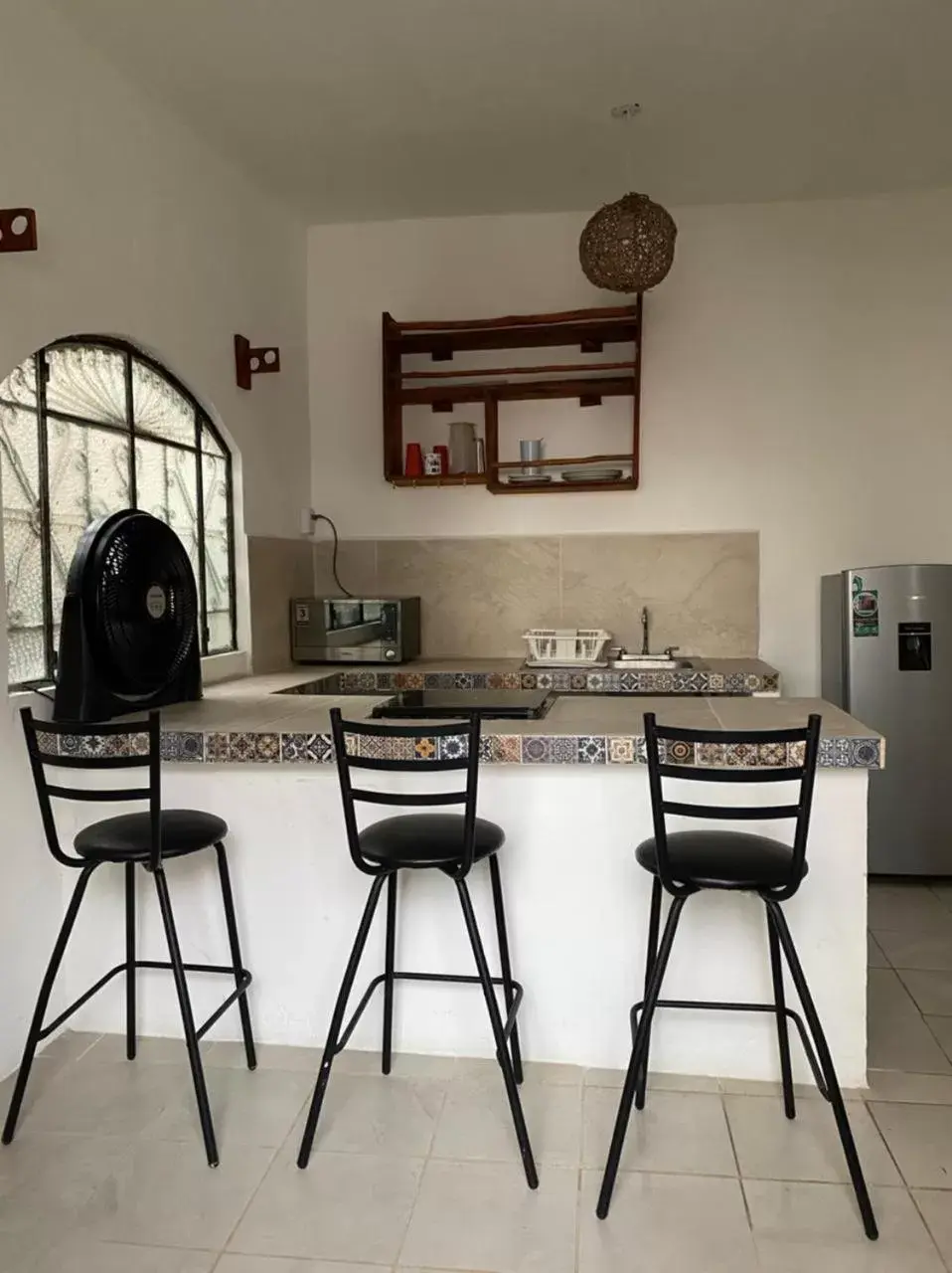 Kitchen or kitchenette, Dining Area in Hotel Casa de luz Playa del Carmen