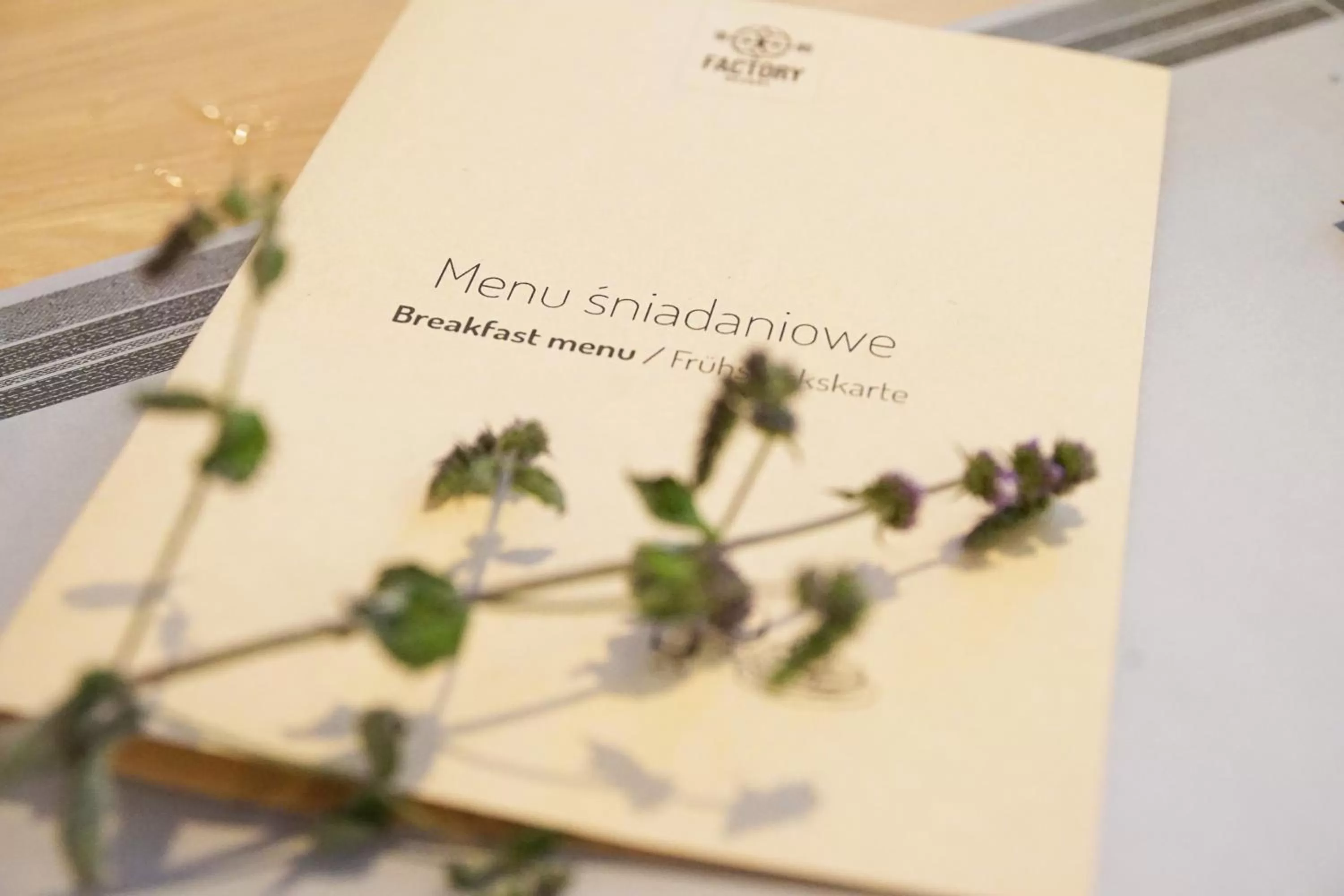 Restaurant/places to eat in FACTORY RESORT wellness & spa