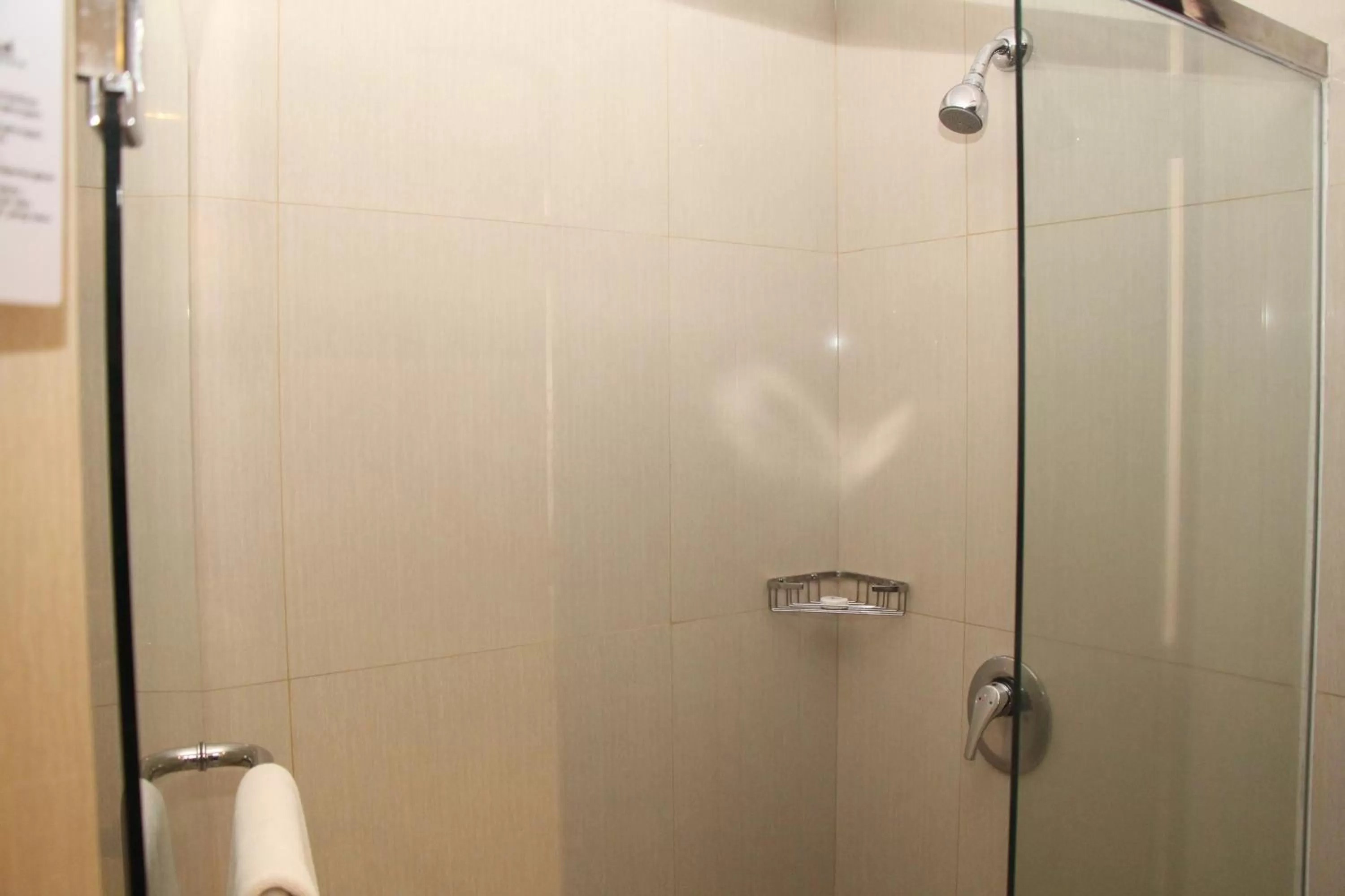 Shower in Swiss-Belhotel Borneo Samarinda
