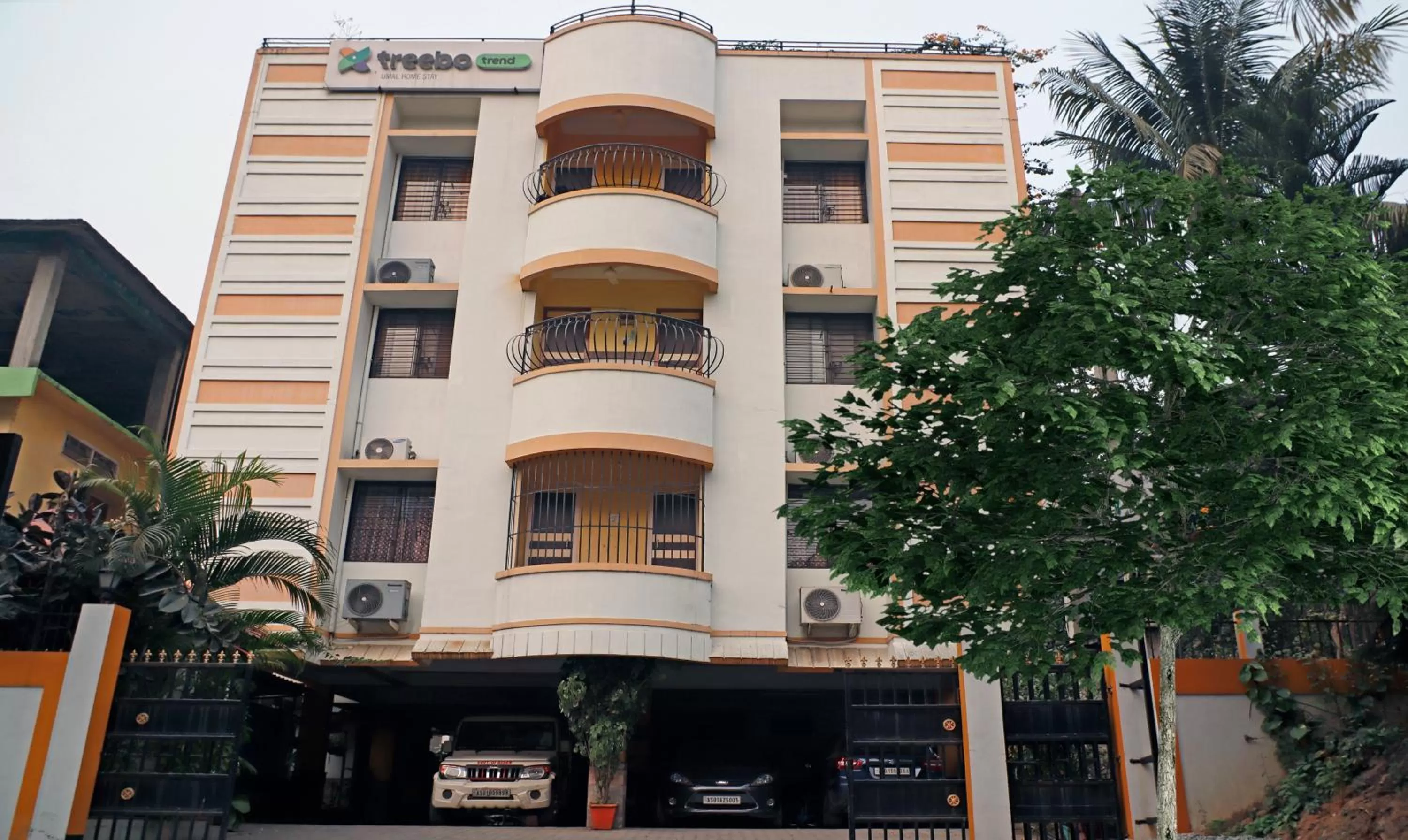 Facade/entrance in Treebo Umal Homestay Ganeshguri