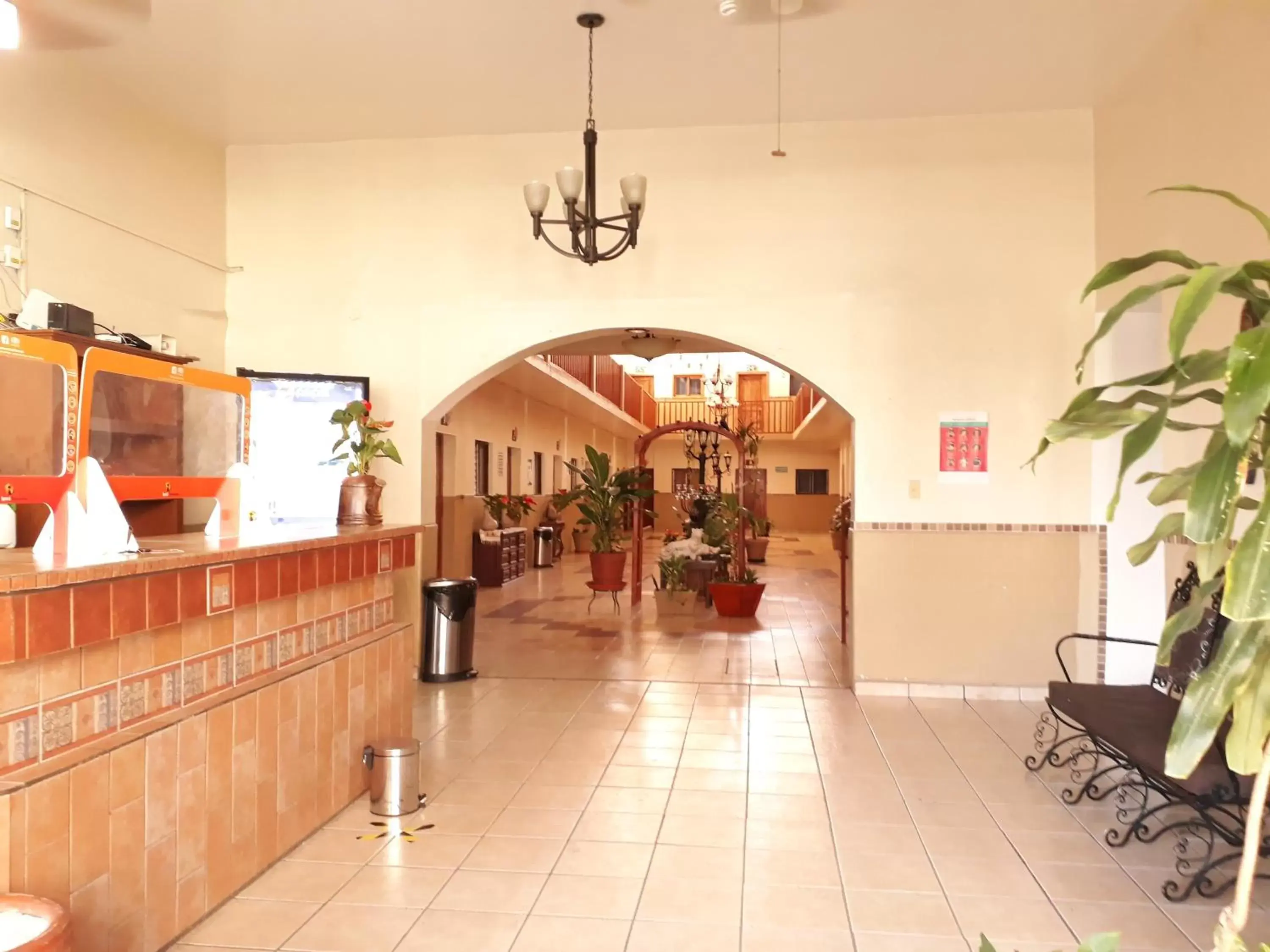 Area and facilities, Lobby/Reception in Hotel Cervantino