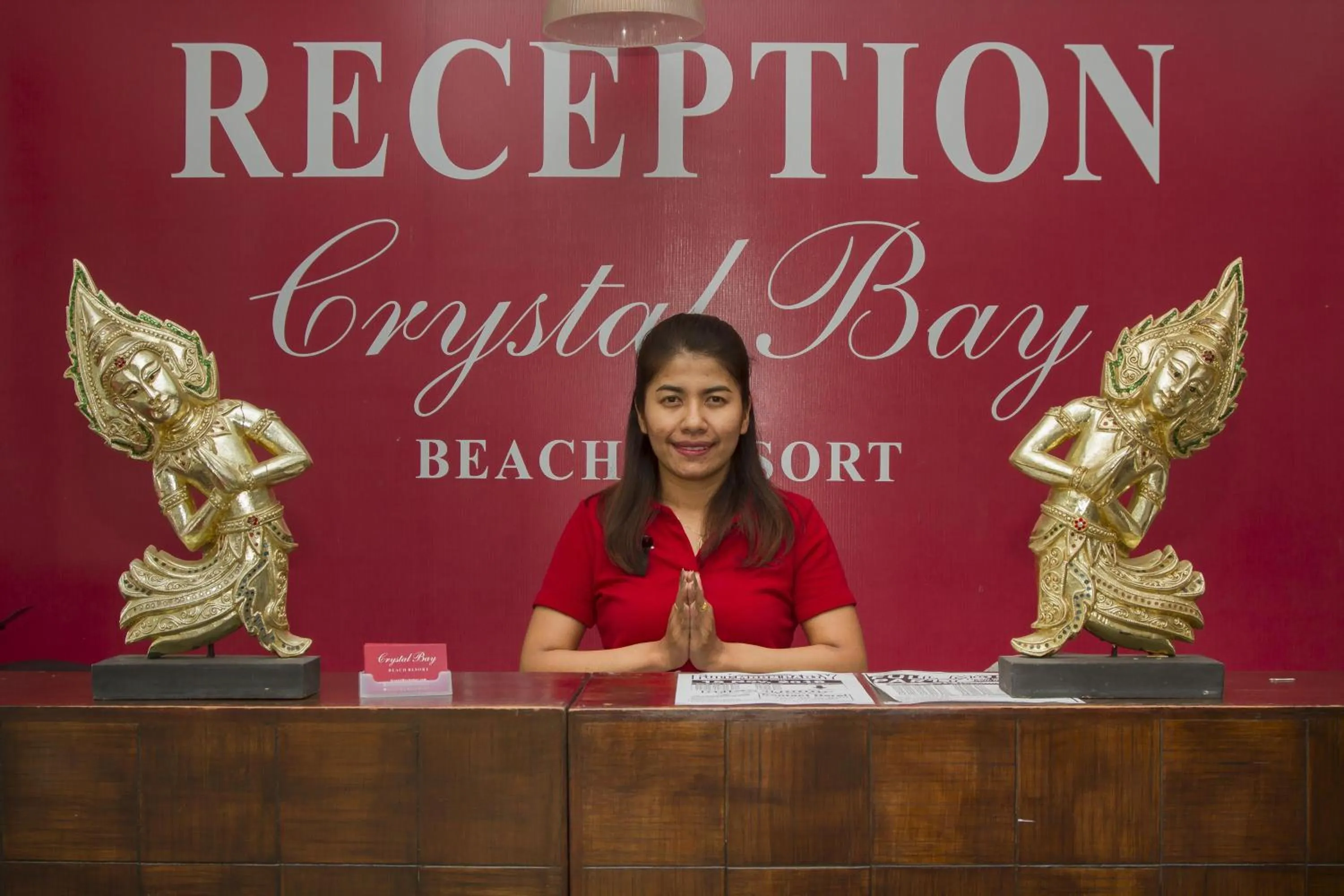 Lobby or reception in Crystal Bay Beach Resort