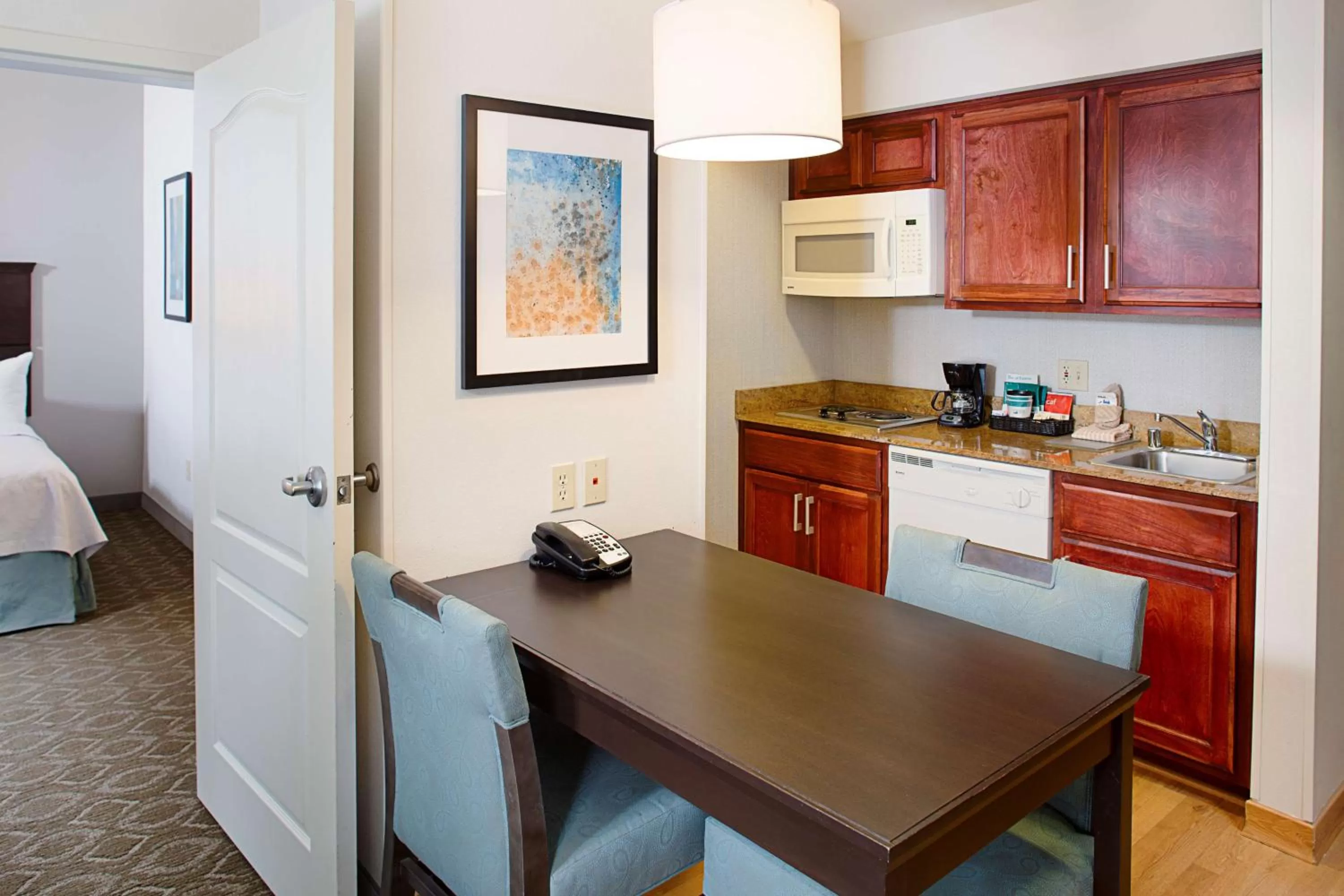 Kitchen or kitchenette in Homewood Suites Lancaster