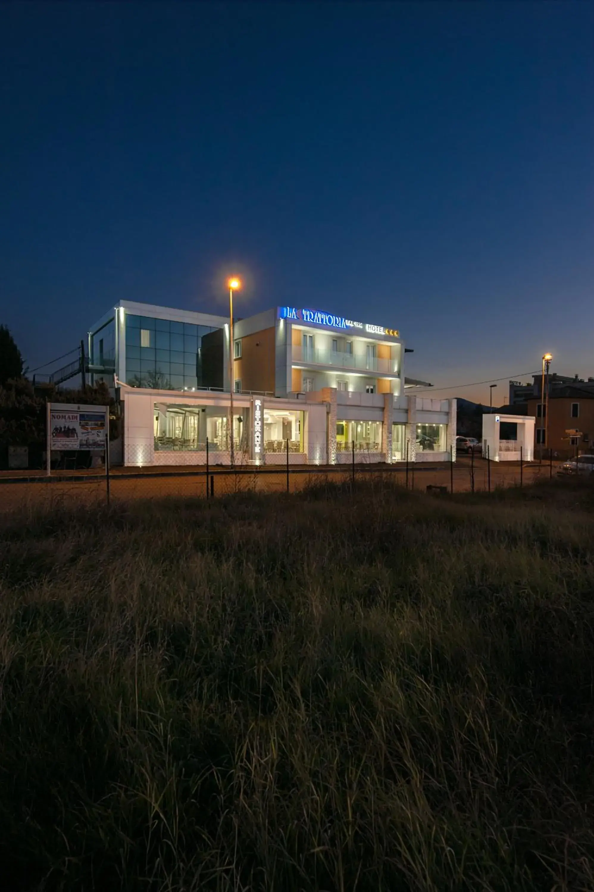 Night, Property Building in Hotel Testani Frosinone