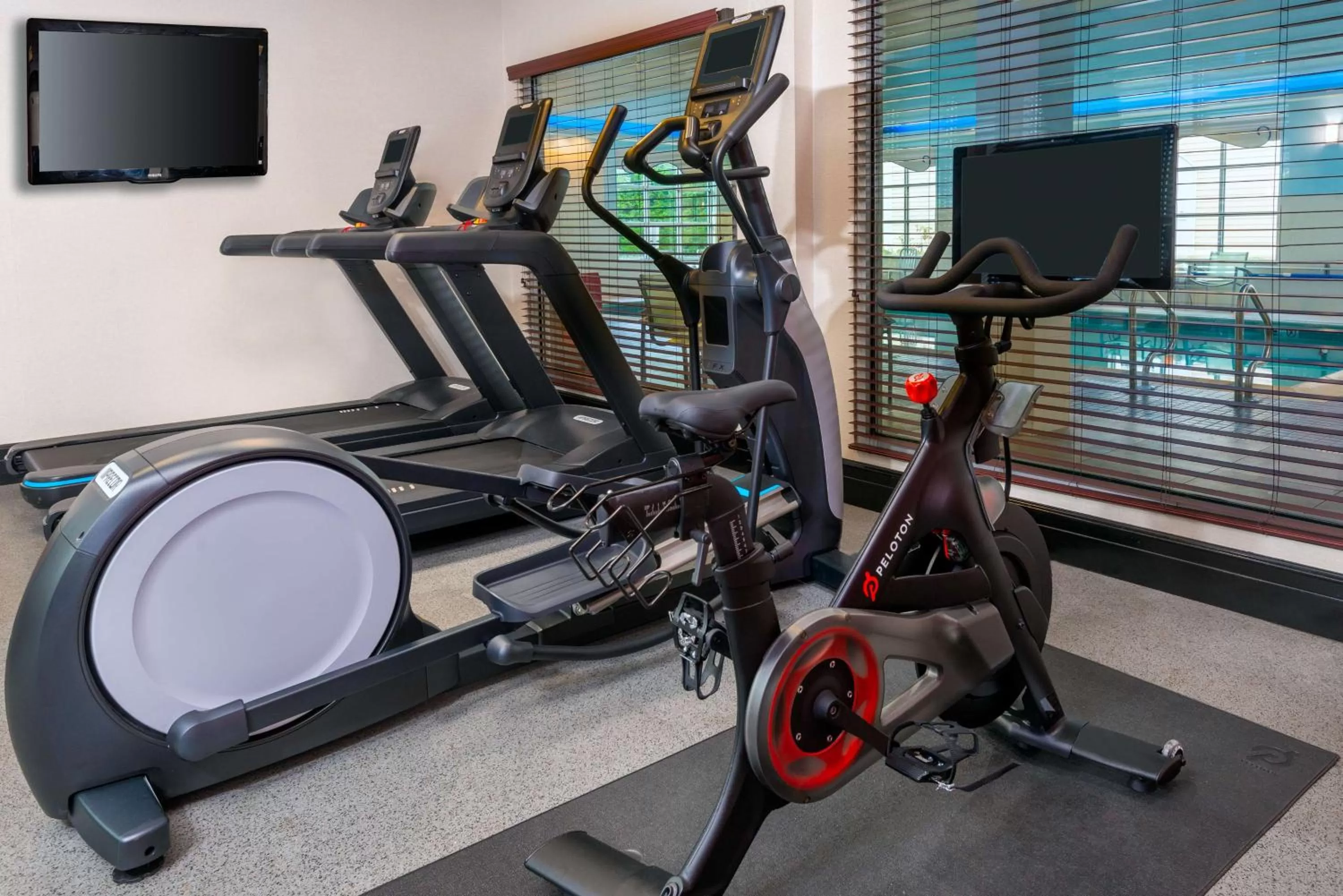 Fitness centre/facilities in Homewood Suites by Hilton Boston/Canton, MA