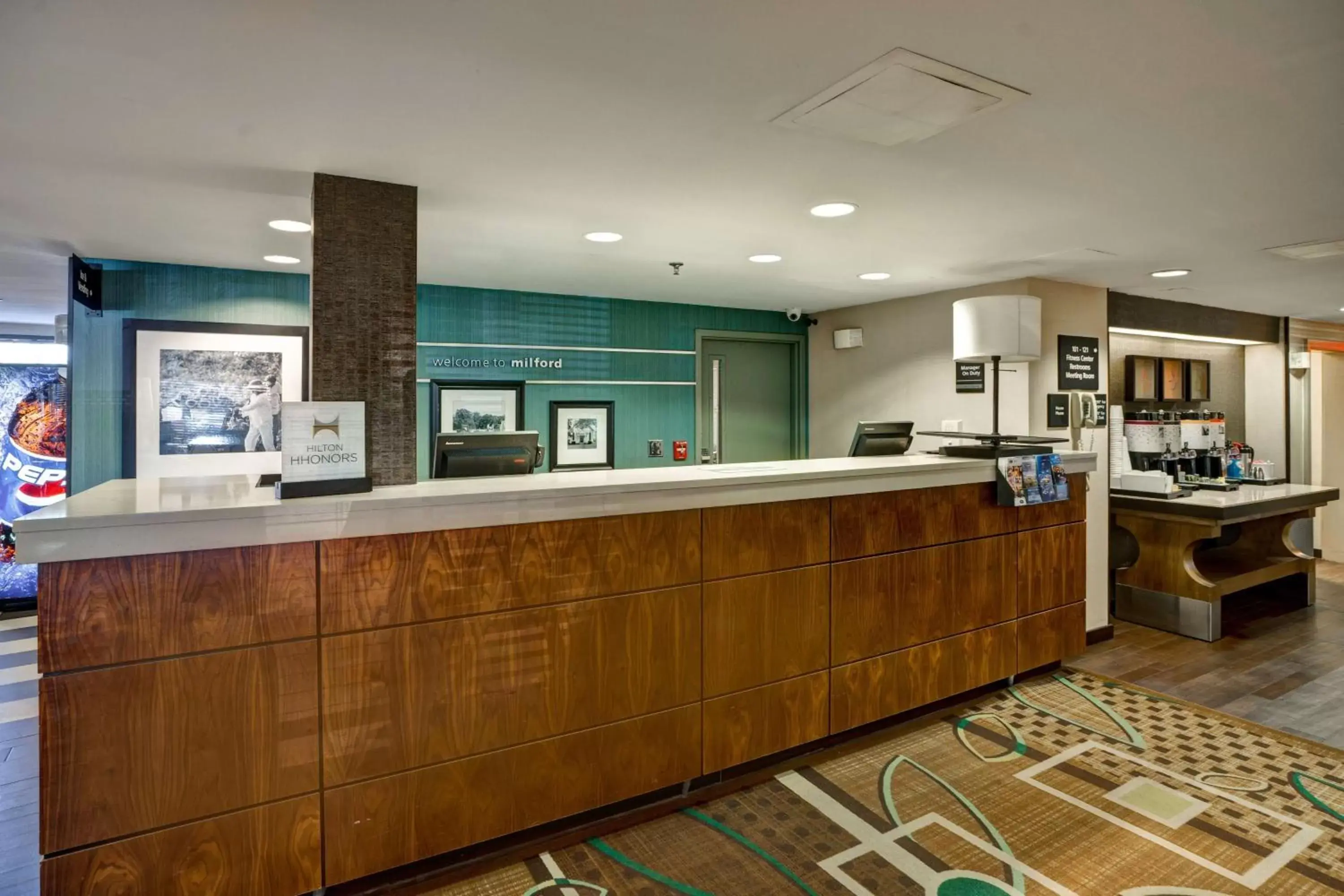 Lobby or reception, Lobby/Reception in Hampton Inn by Hilton Milford