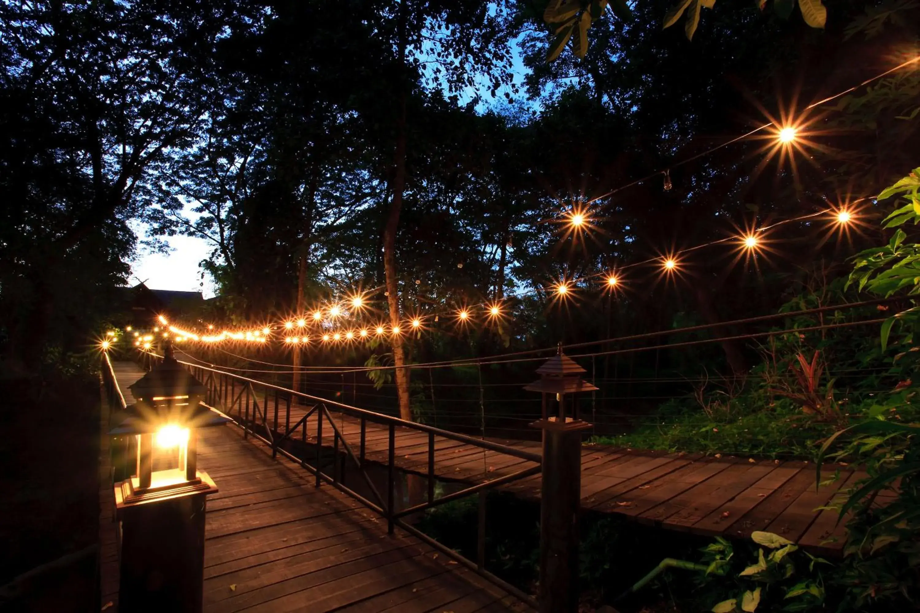 Garden, Sunrise/Sunset in Lampang River Lodge (SHA Certified)