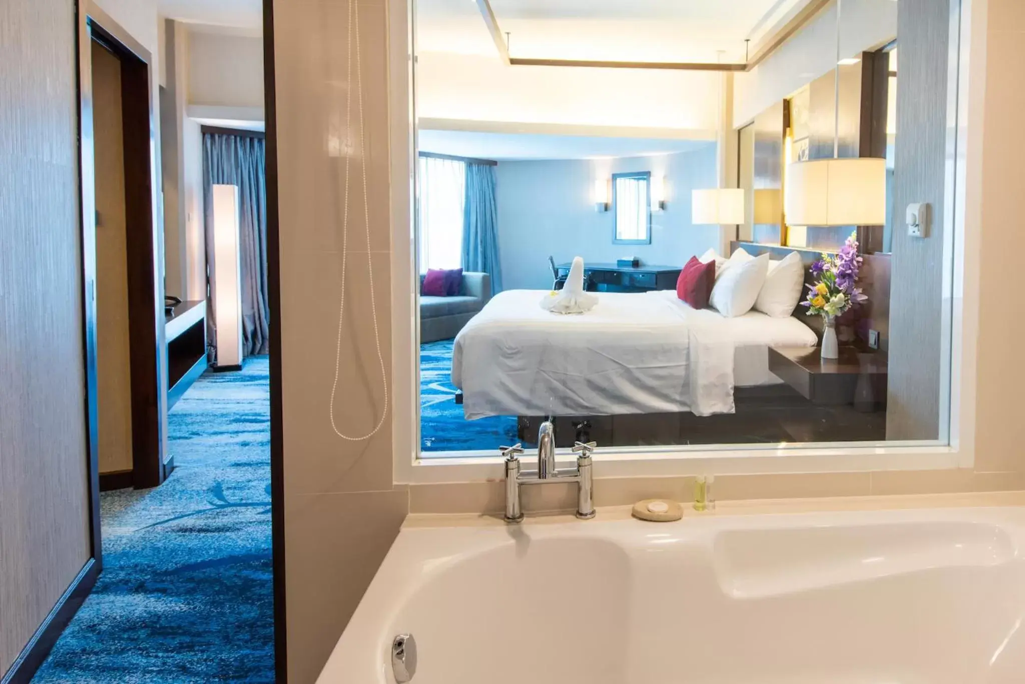 Bed, Bathroom in Ambassador Hotel Bangkok - SHA Extra Plus