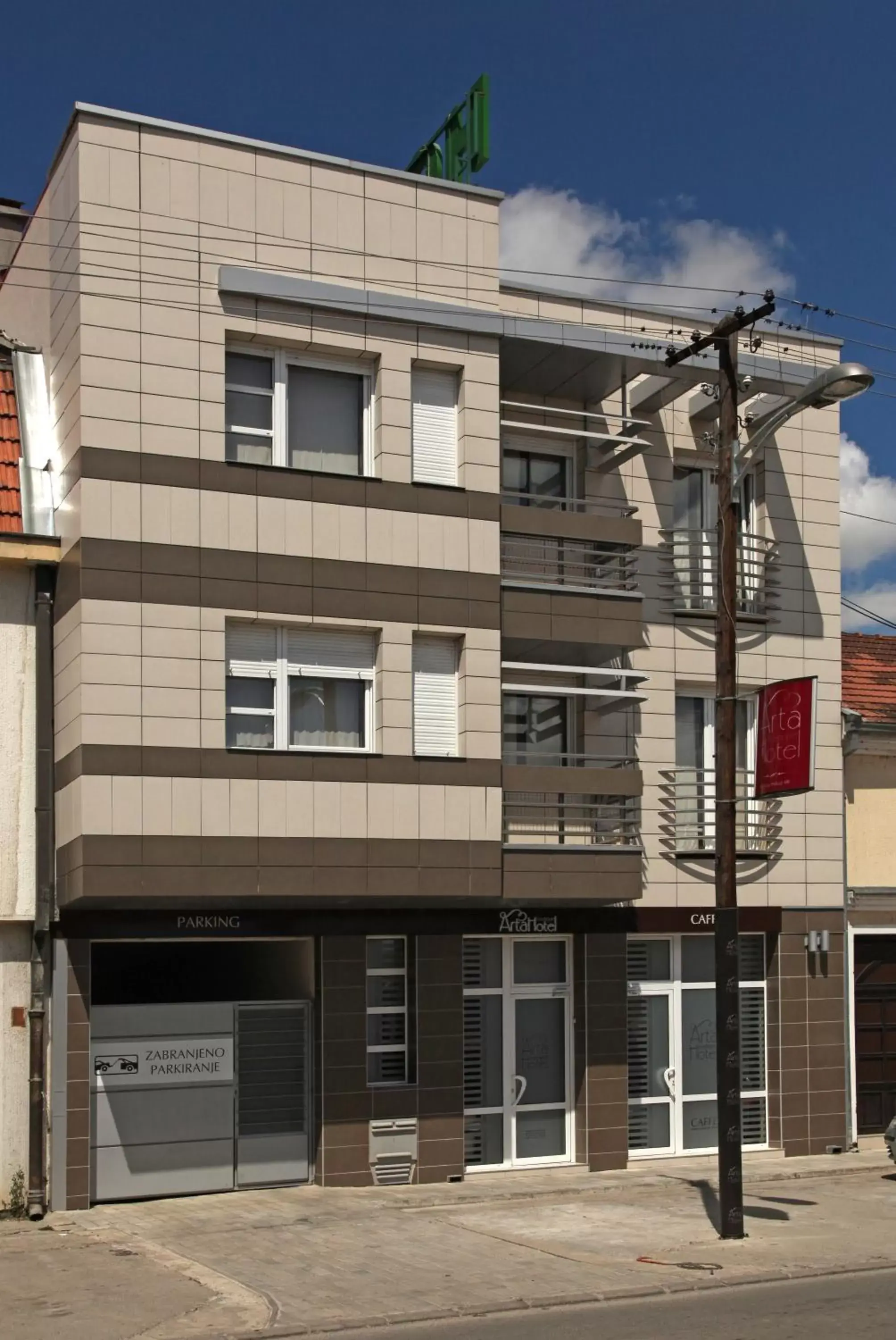 Facade/entrance in Garni Boutique Hotel Arta Facade/entrance in Garni Boutique Hotel Arta