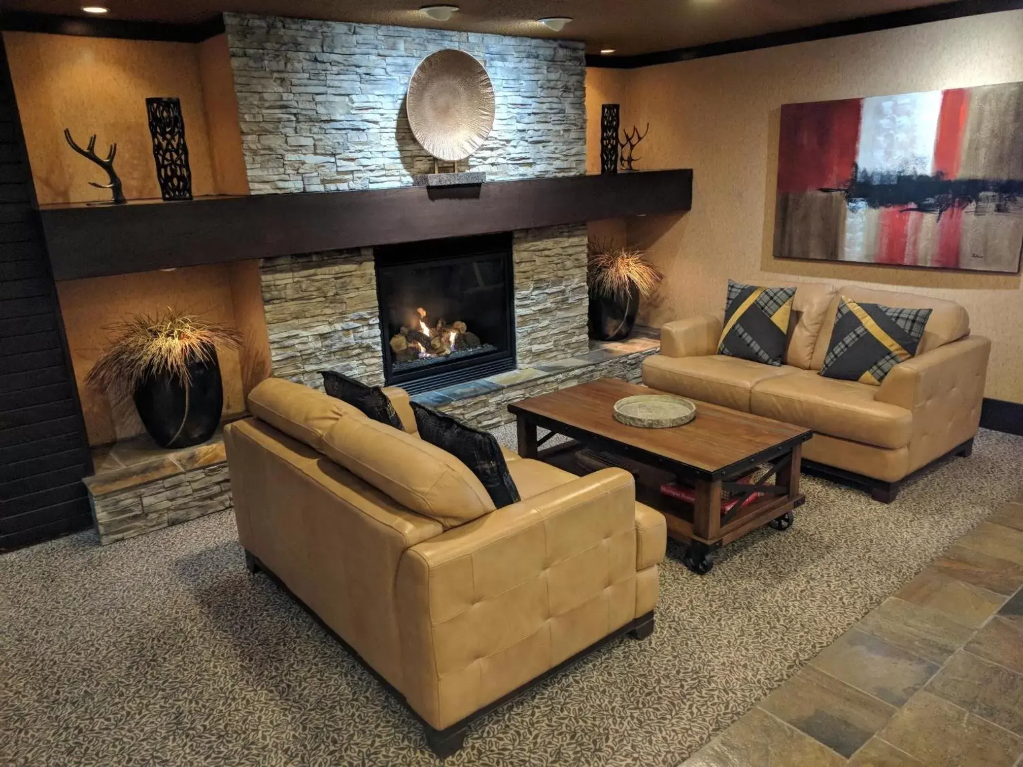 Lobby or reception, Seating Area in Prestige Mountain Resort Rossland