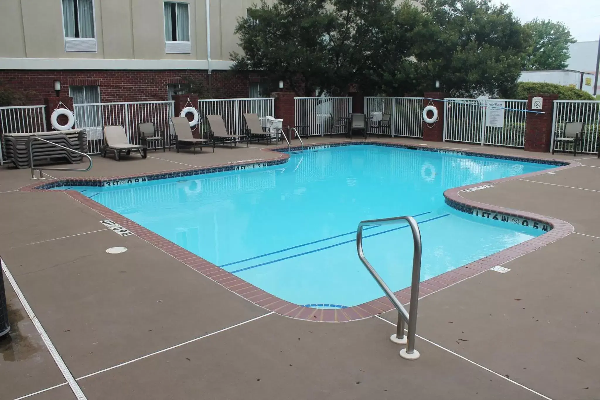 Swimming Pool in Holiday Inn Express Hotel & Suites Starkville, an IHG Hotel