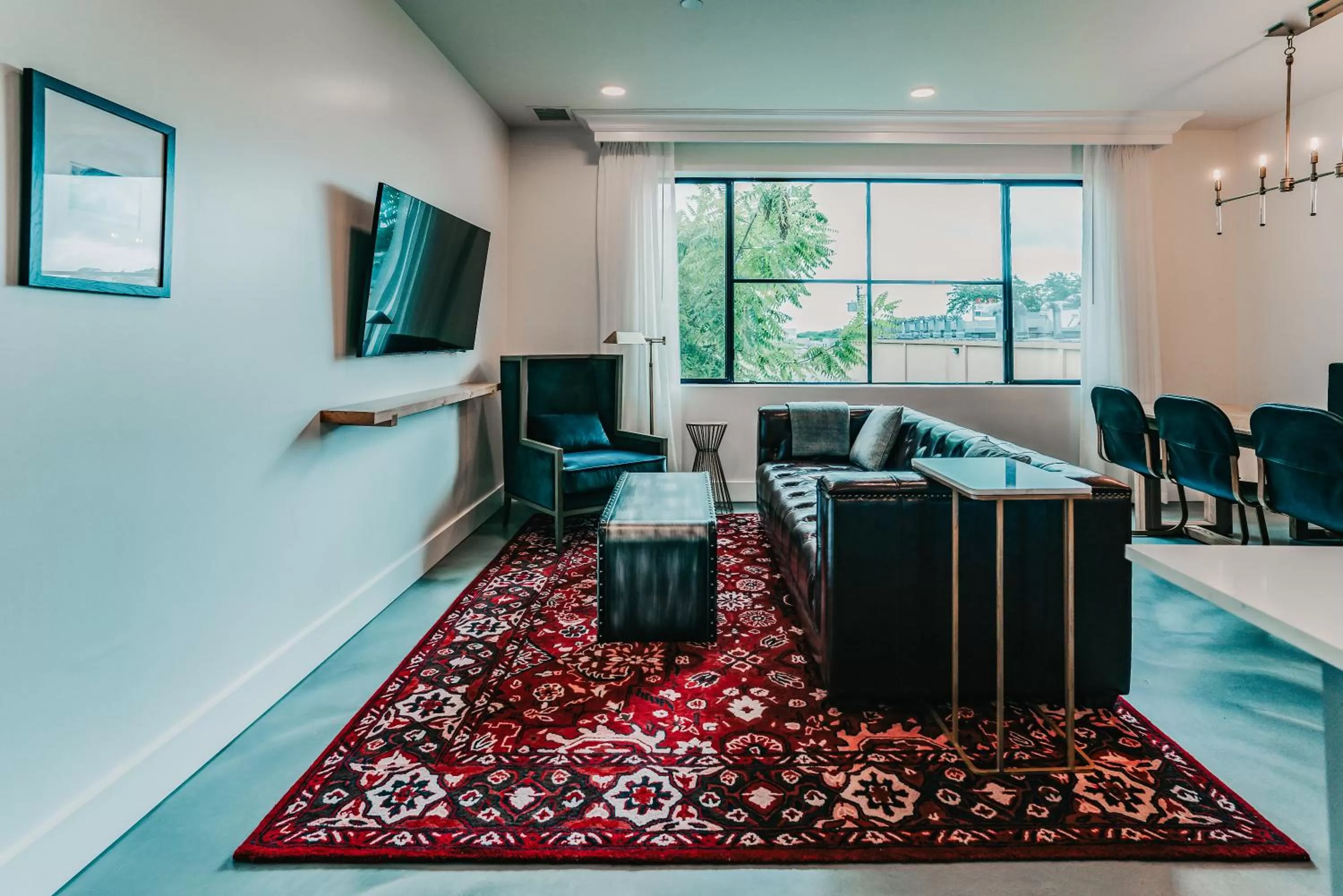 Living room in Colton House Hotel
