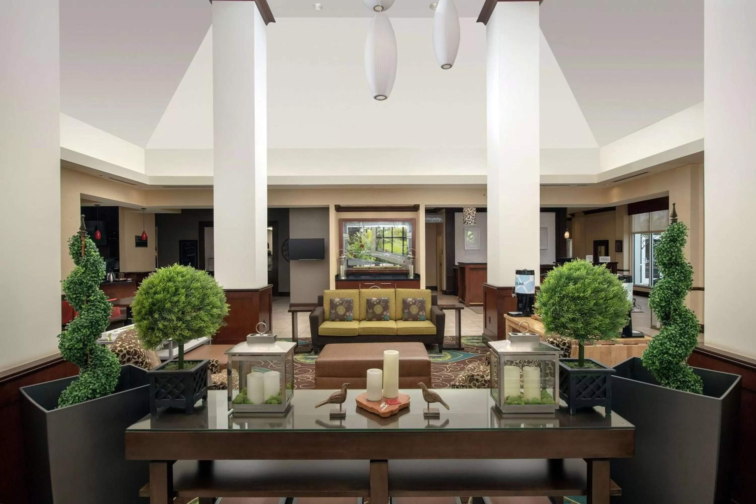 Lobby or reception in Hilton Garden Inn Odessa
