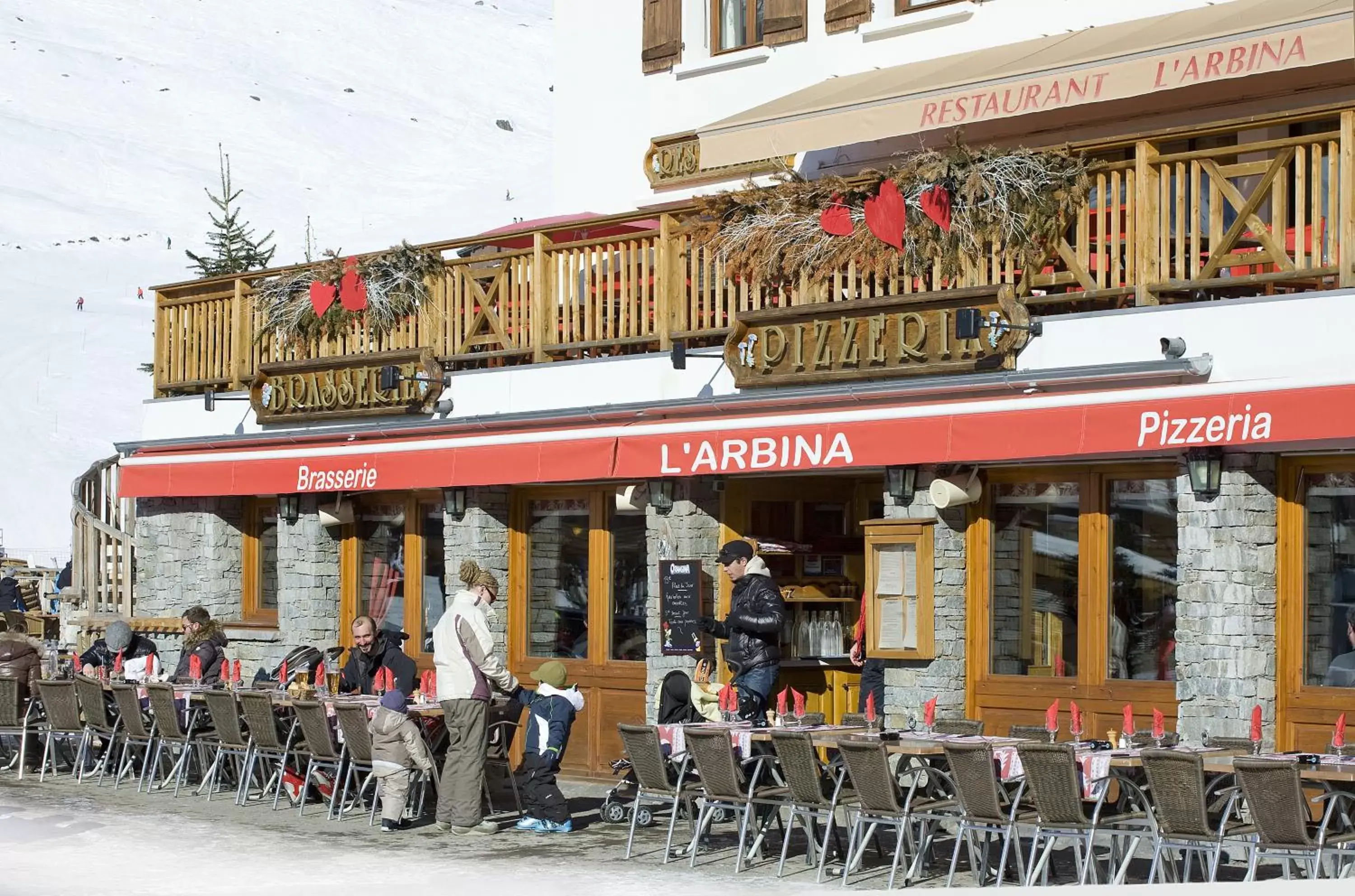 Property building in Hôtel L'Arbina